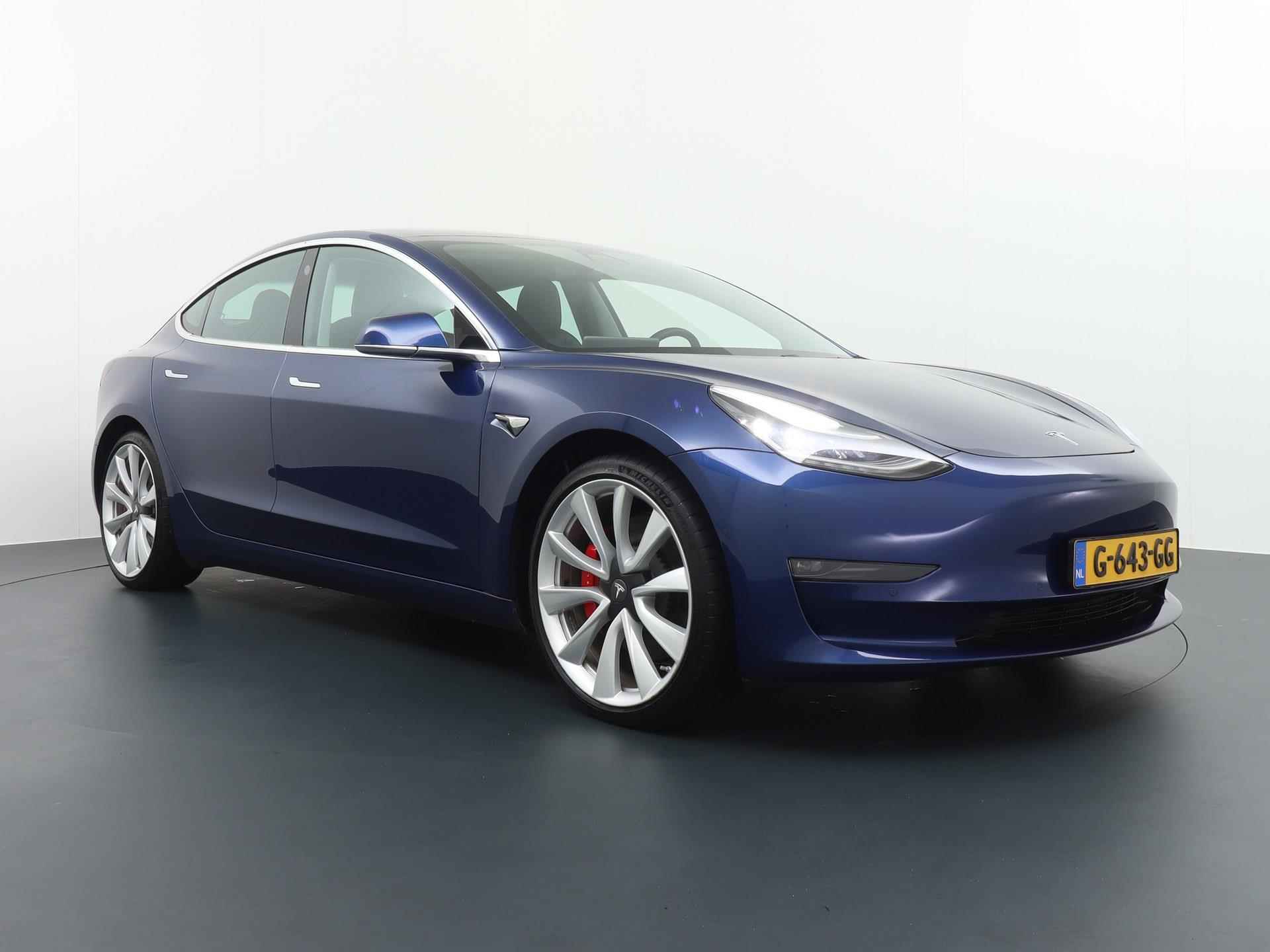Tesla Model 3 Performance 75 kWh ORG. NL. NAP KM. | FSD | 25.157 EX. BTW | LEDER - 3/45