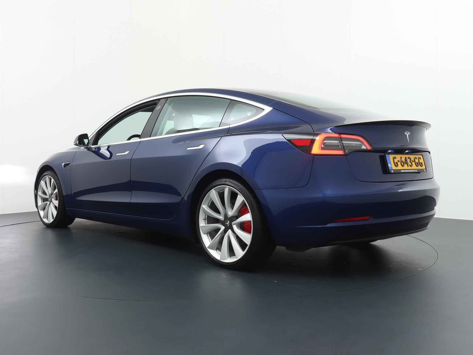 Tesla Model 3 Performance 75 kWh ORG. NL. NAP KM. | FSD | 25.157 EX. BTW | LEDER - 6/45