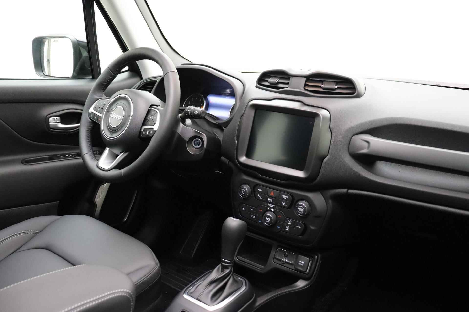 Jeep Renegade 1.5T e-Hybrid Altitude | Navigatie | Panoramadak | Lederen bekleding | Stoelverwarming | 19'' lichtmetalen velgen | Keyless | Camera - 4/46