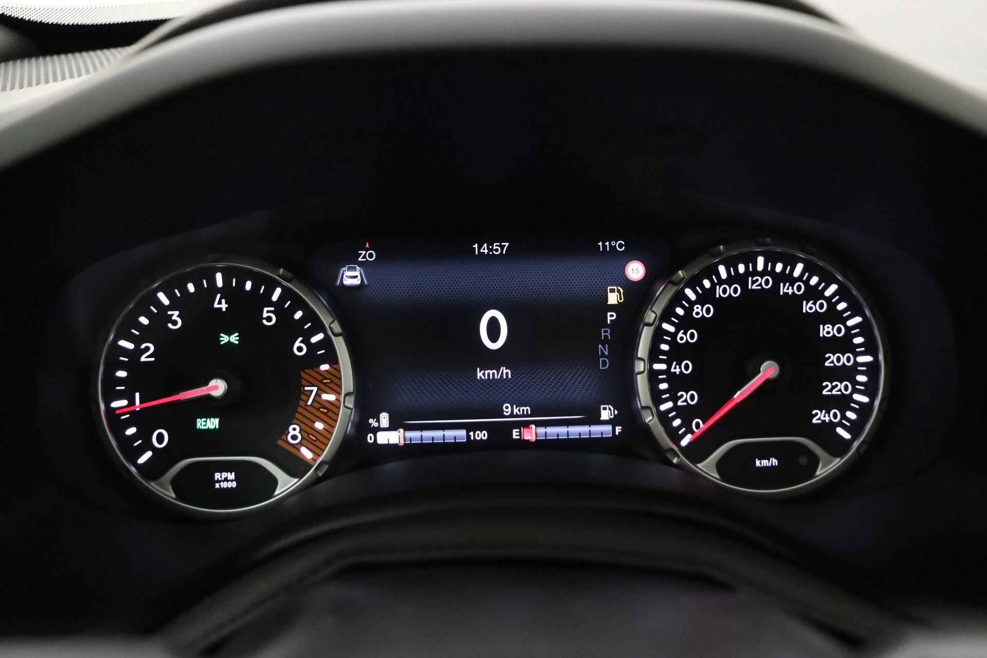 Jeep Renegade 1.5T e-Hybrid Altitude | Navigatie | Panoramadak | Lederen bekleding | Stoelverwarming | 19'' lichtmetalen velgen | Keyless | Camera - 40/46