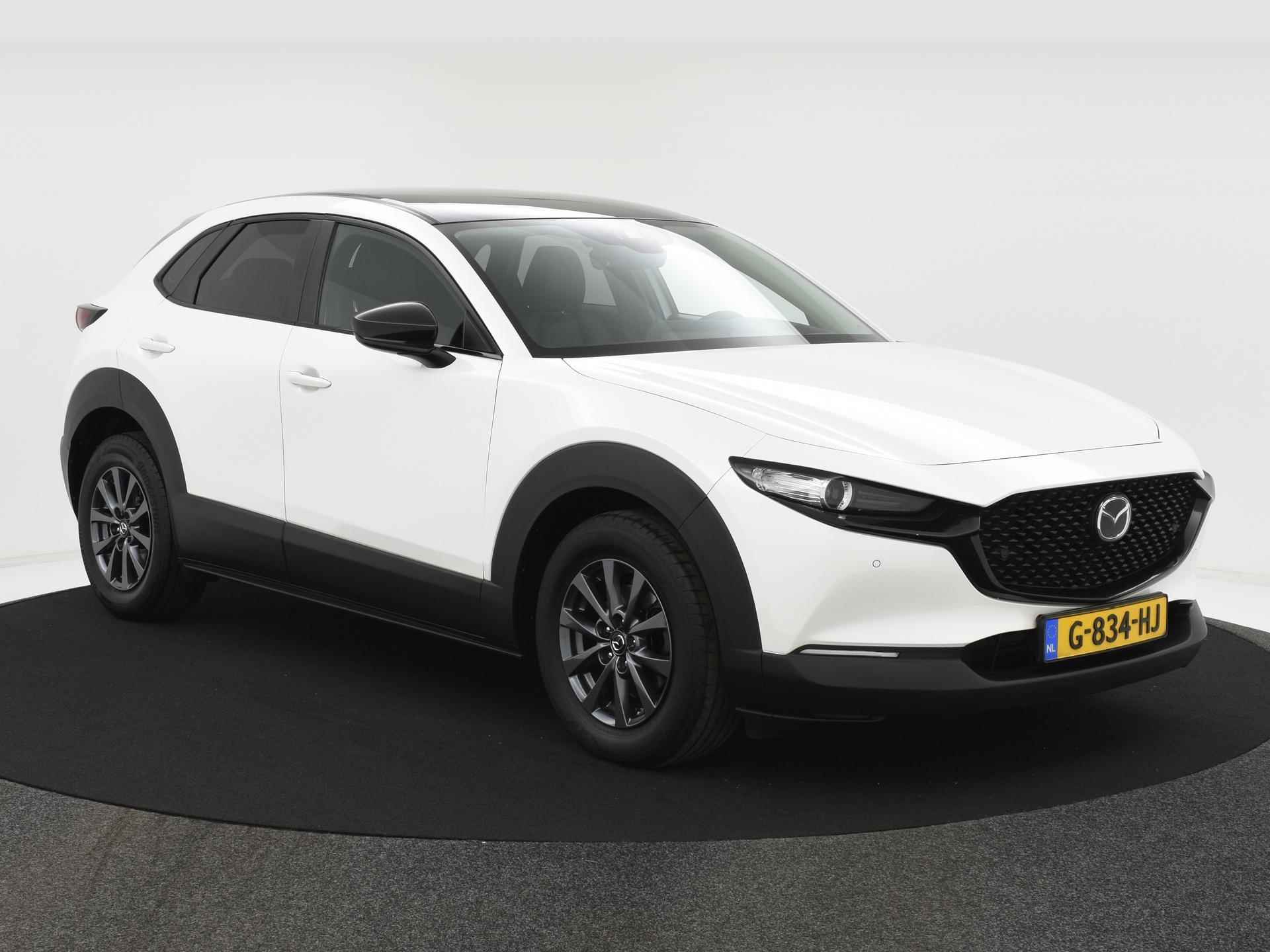 Mazda CX-30 2.0 e-SkyActiv-G M Hybrid Comfort NAVI|LEER|STOEL+STUURVERW|MEMORYSTOEL|CAMERA|LED|ELEK.ACHTERKLEP - 3/43