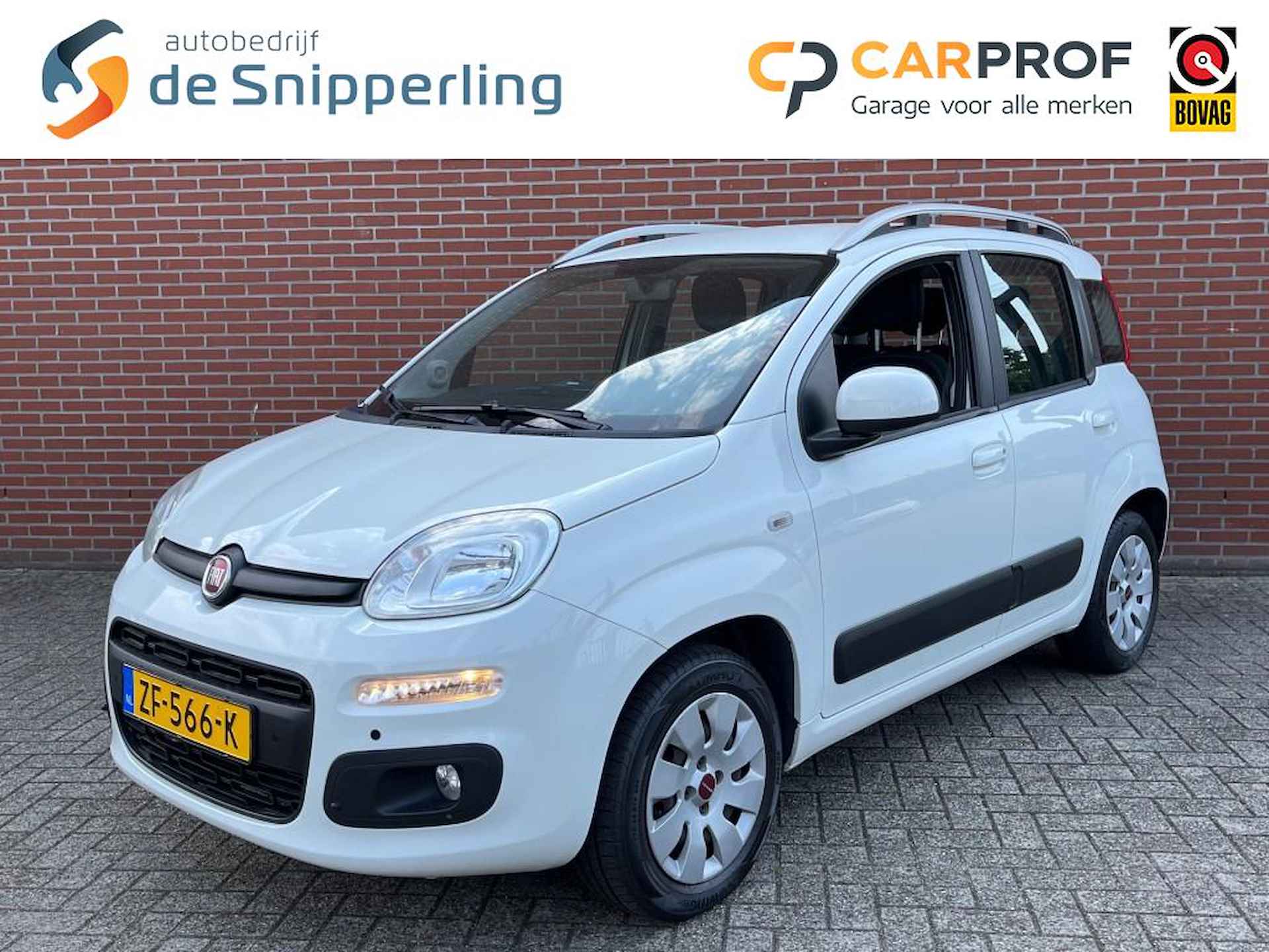 FIAT Panda 0.9 TWINAIR LOUNGE AIRCO BLUETOOTH STOEL IN HOOGTE VERST PDC - 1/23