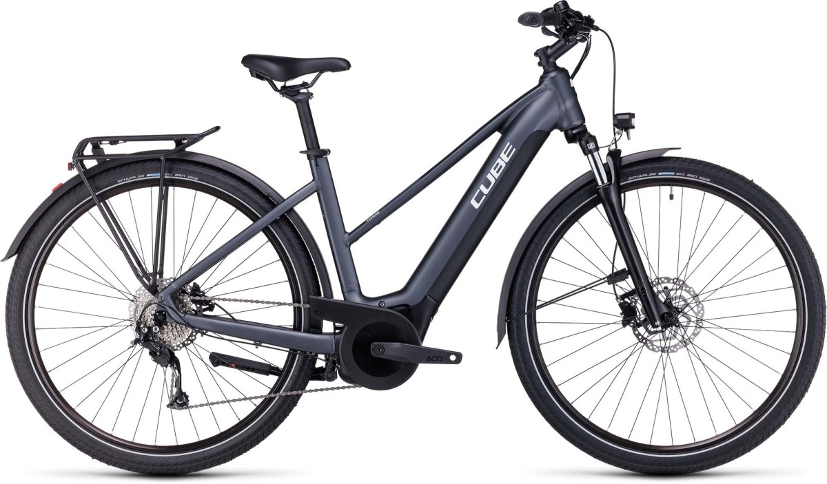 CUBE TOURING HYBRID ONE 500 GREY/WHITE 2023 Mixed Grey/white 46cm T XS 2023