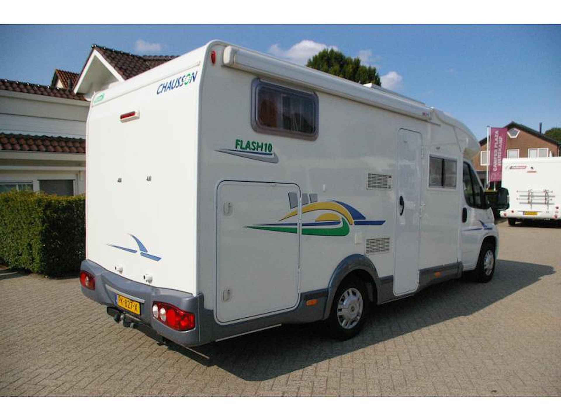 Chausson Flash 10 Dwarsbed, XXL Garage. - 3/16