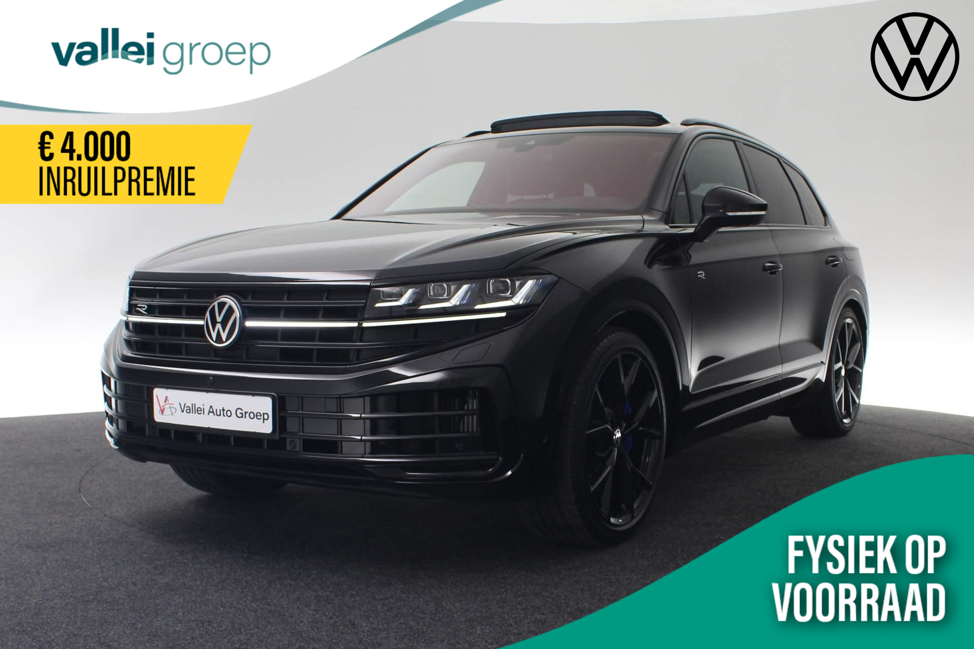 Volkswagen Touareg 3.0 TSI e-Hybrid 462PK DSG R | Pano | HUD | Matrix LED | 360 Camera | Leder | Trekhaak | Standkachel | Luchtvering | 22 inch