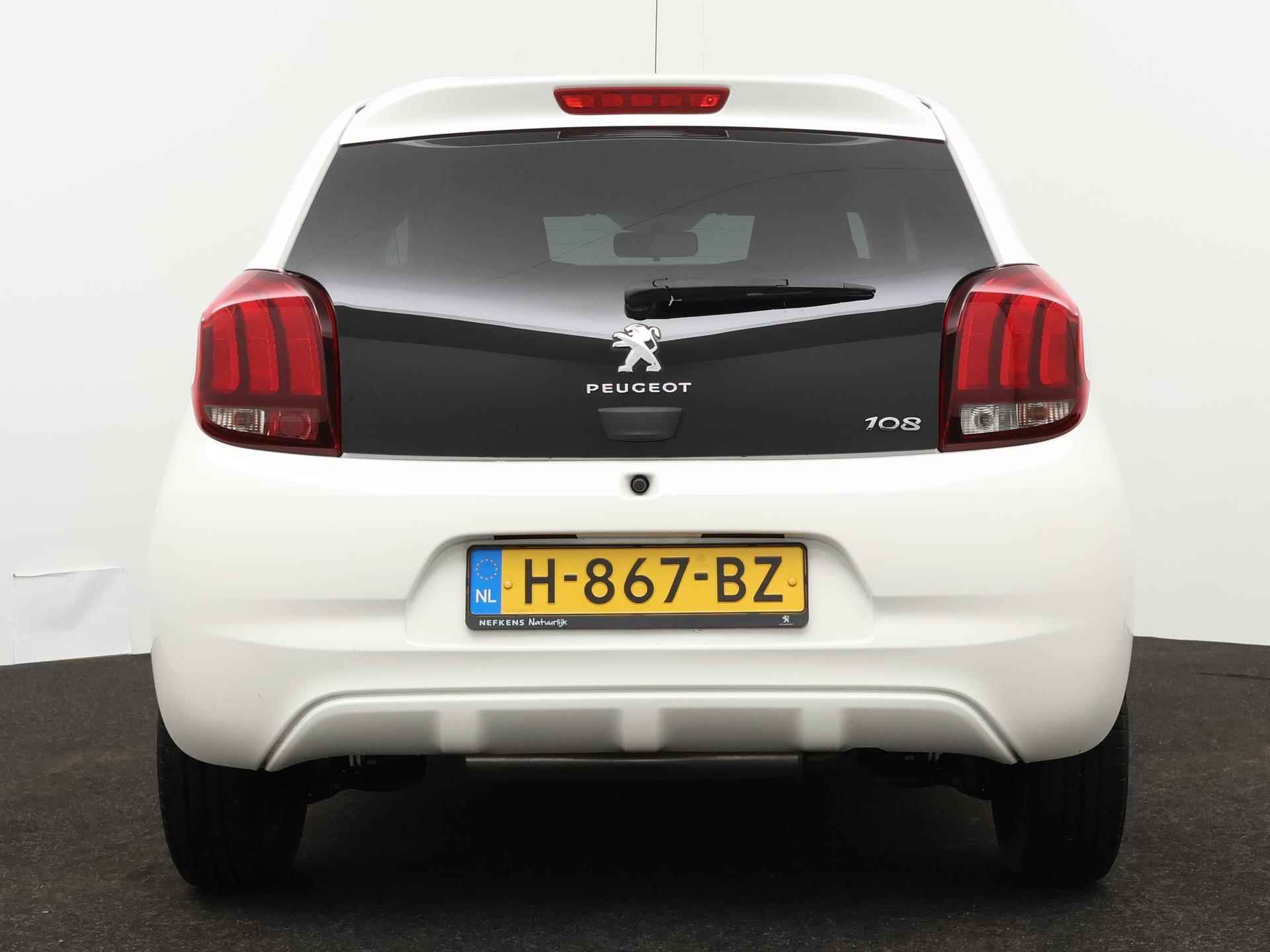 Peugeot 108 Active 72pk | Airco | Bluetooth | Donker getint glas | Dealeronderhouden | Lage kilometerstand | Zuinig en voordelig autorijden! | - 8/30