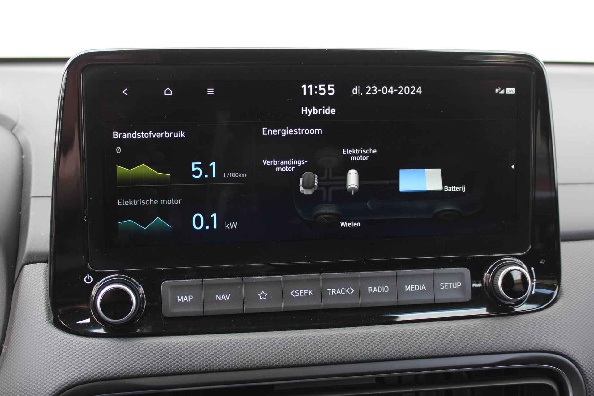 Hyundai Kona 1.6 GDI HEV Comfort Smart / Navigatie + Apple Carplay/Android Auto / Cruise Control Adaptief / Achteruitrijcamera / Climate Control / Bluetooth / - 28/42