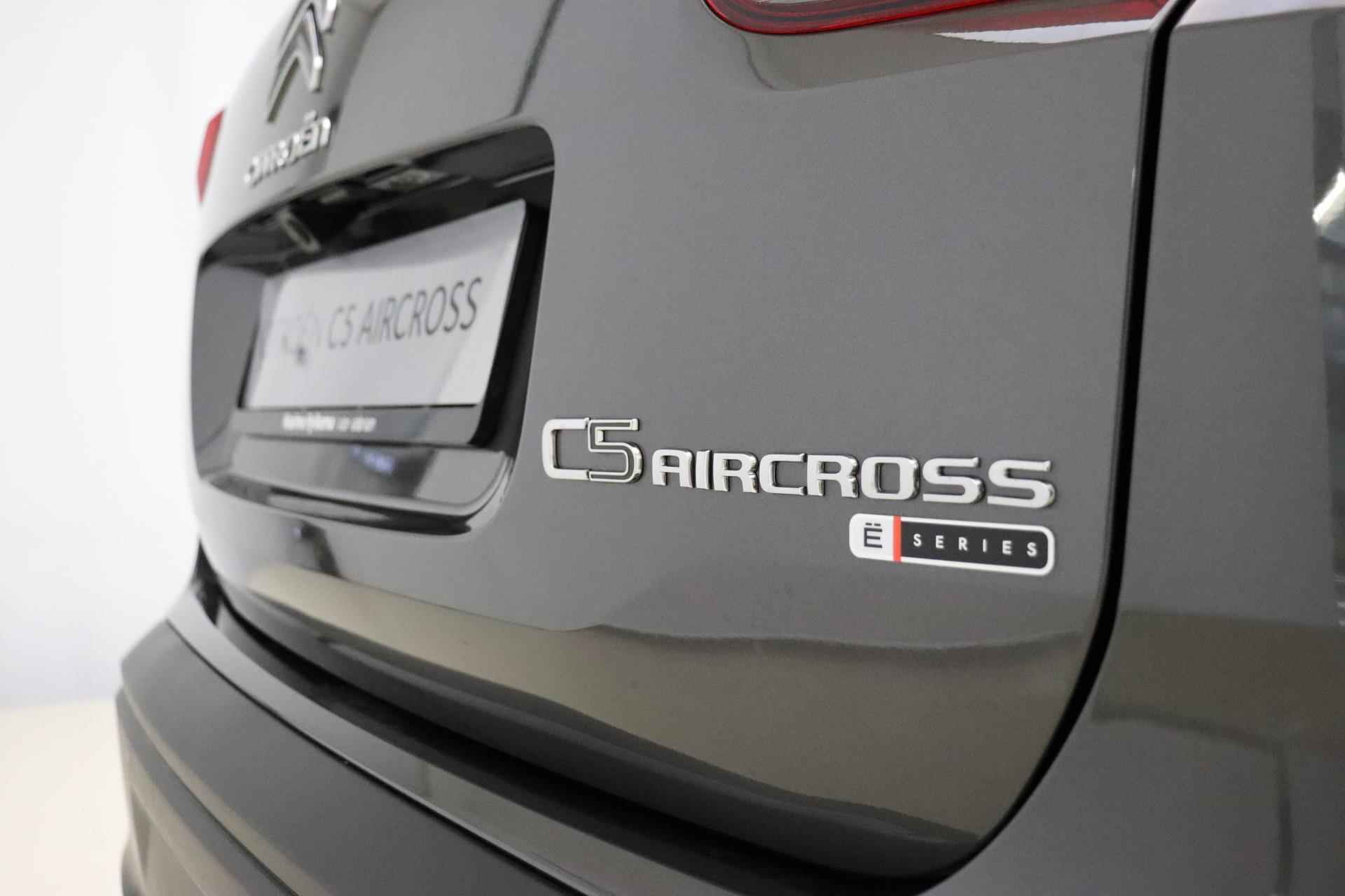Citroën C5 Aircross 1.2 Hybrid ë-Series | NIEUW | Mild Hybride | Schuif-/kanteldak | Elektr. achterklep | Winter Pack | Comfort Seats | LED koplampen | Navi | Achteruitrijcamera | PHC Vering - 17/44