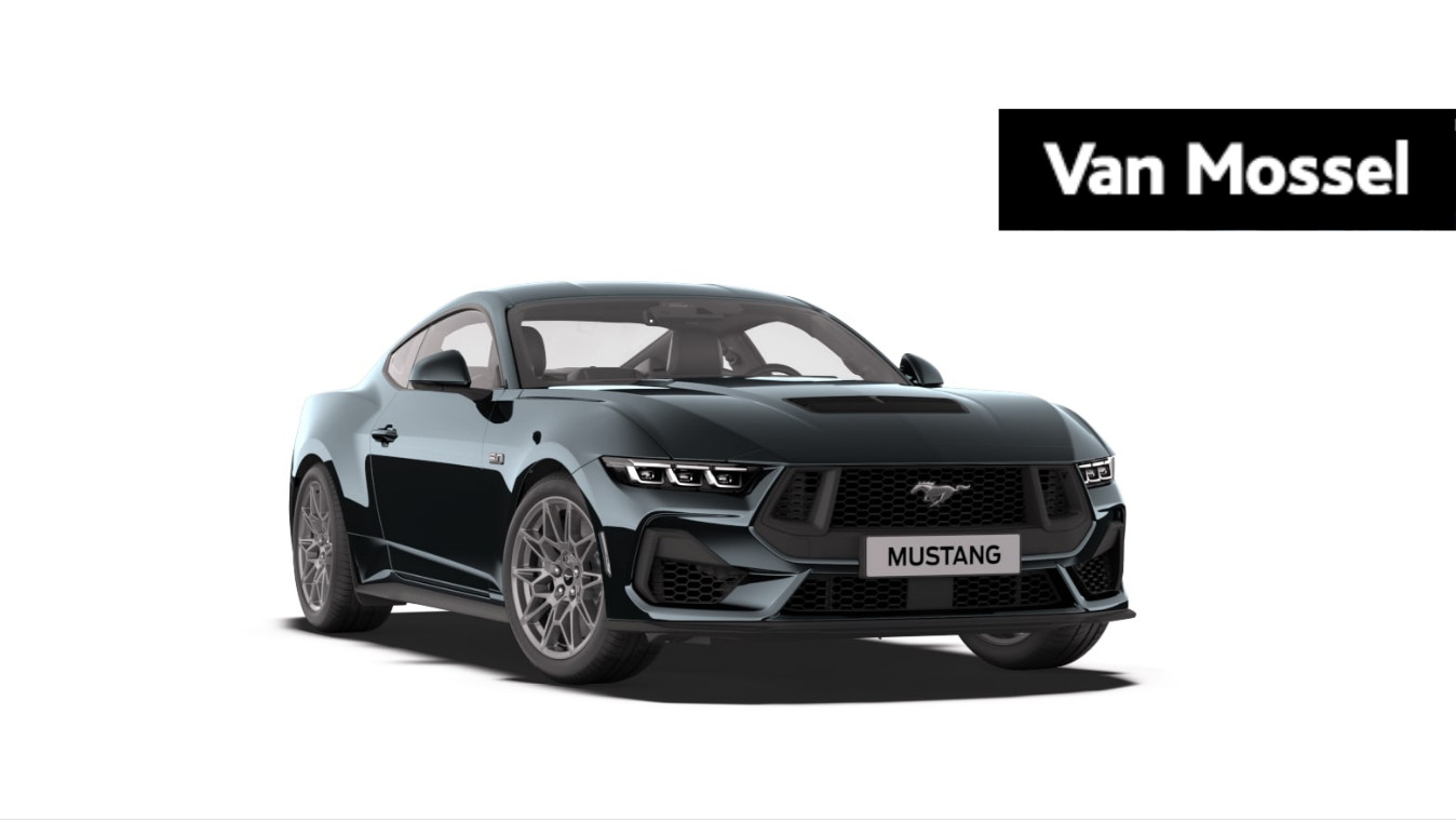 Ford Mustang Fastback 5.0 V8 GT 446PK 6-handgeschakeld | Dark Matter | Volledig leren bekleding | bij viaBOVAG.nl