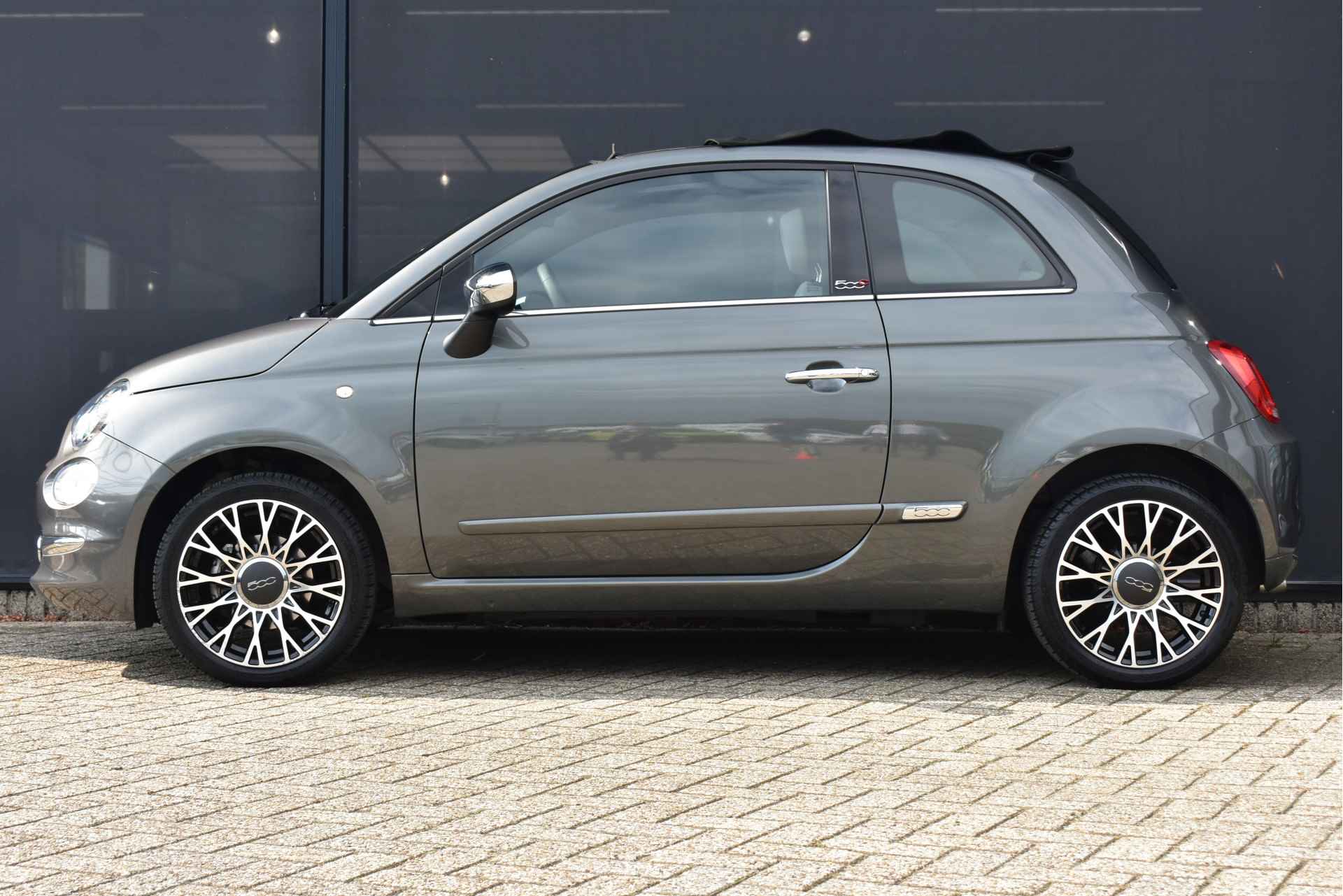 Fiat 500C 1.0 Hybrid Star | Navigatie | Parkeersensoren | Climate Control | 16"LMV | Airco | Half-Leder | Chrome | !! - 5/32