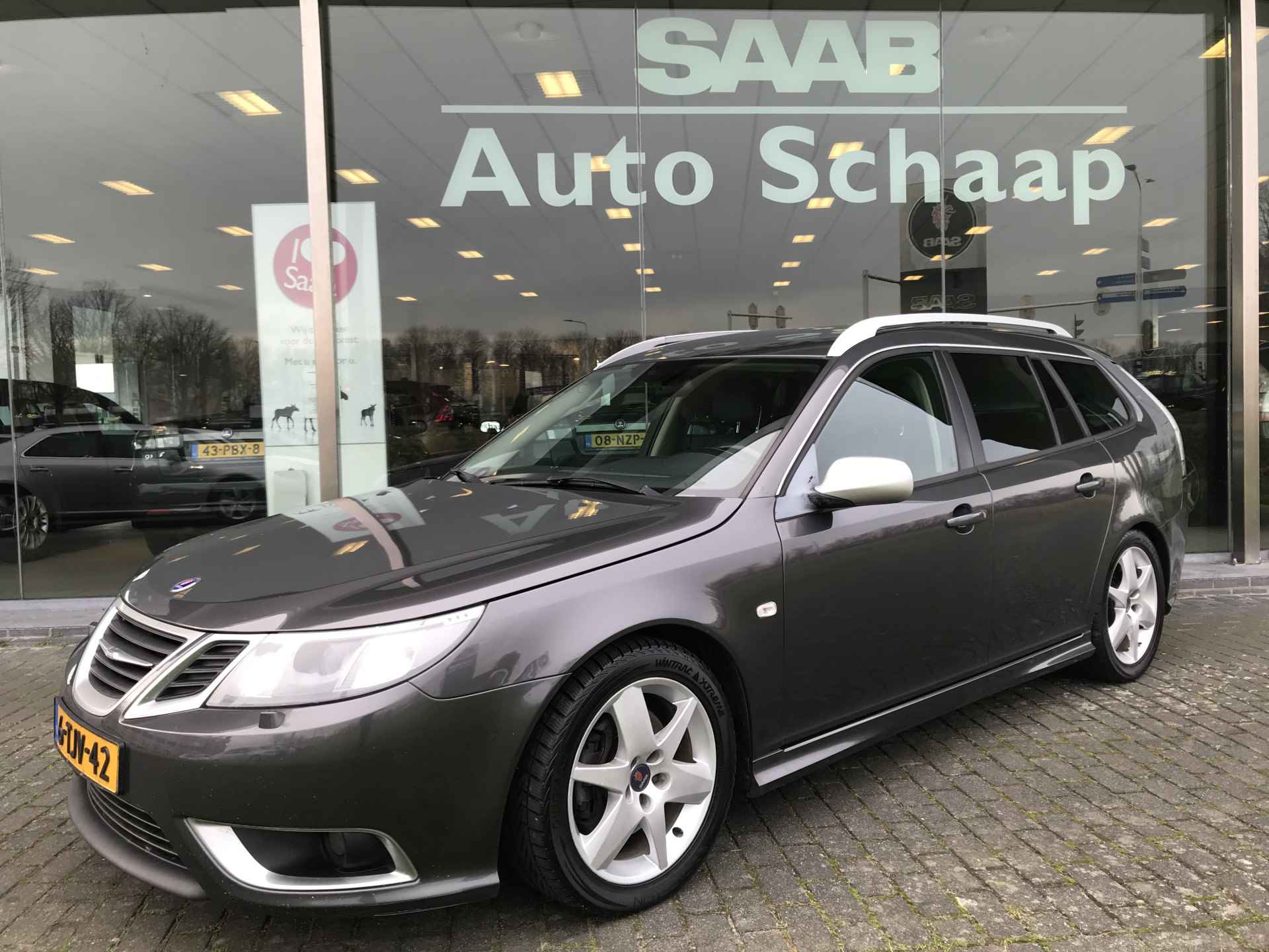 Saab 9-3 Estate 1.9 TTiD Aero | Rijklaar | Nieuw Roetfilter Parrot Astroid Trekhaak Xenon