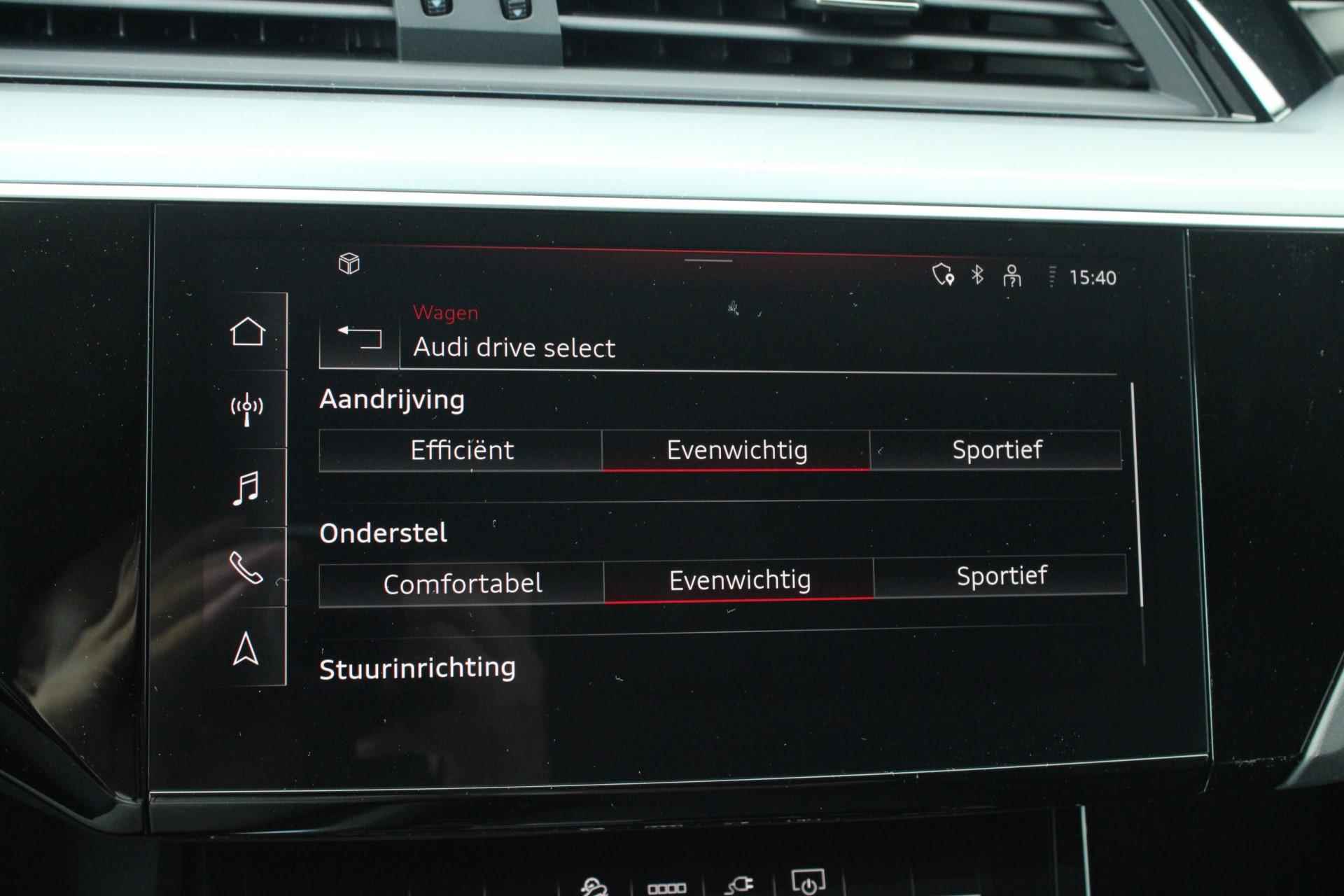 Audi Q8 e-tron 50 quattro 340pk Advanced Edition 95 kWh | Extra Getint Glas | LMV 20'' - 49/52