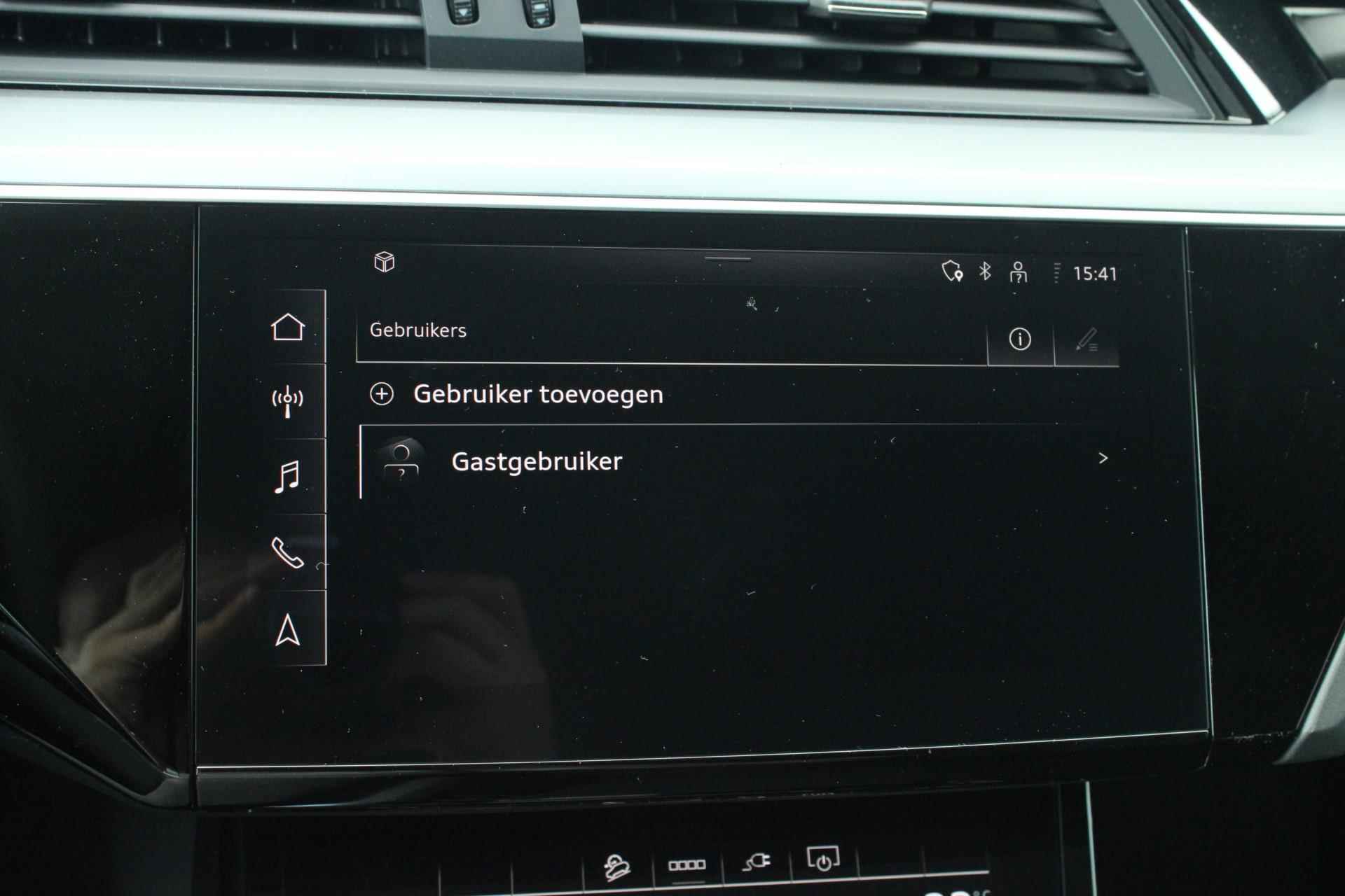 Audi Q8 e-tron 50 quattro 340pk Advanced Edition 95 kWh | Extra Getint Glas | LMV 20'' - 51/52