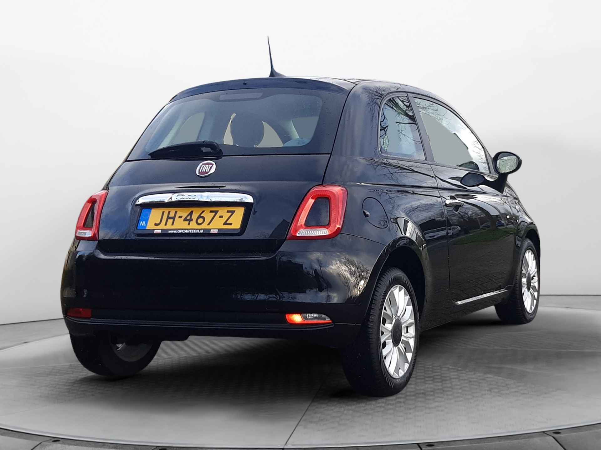 Fiat 500 0.9 TwinAir Turbo Popstar (81 PK) 2e-Eig. Keurig-Onderh. BOVAG-Garantie. NL-AUTO. Automaat, L.M.Velgen, Airco, Black-Edition, Privacy-Glas - 4/51