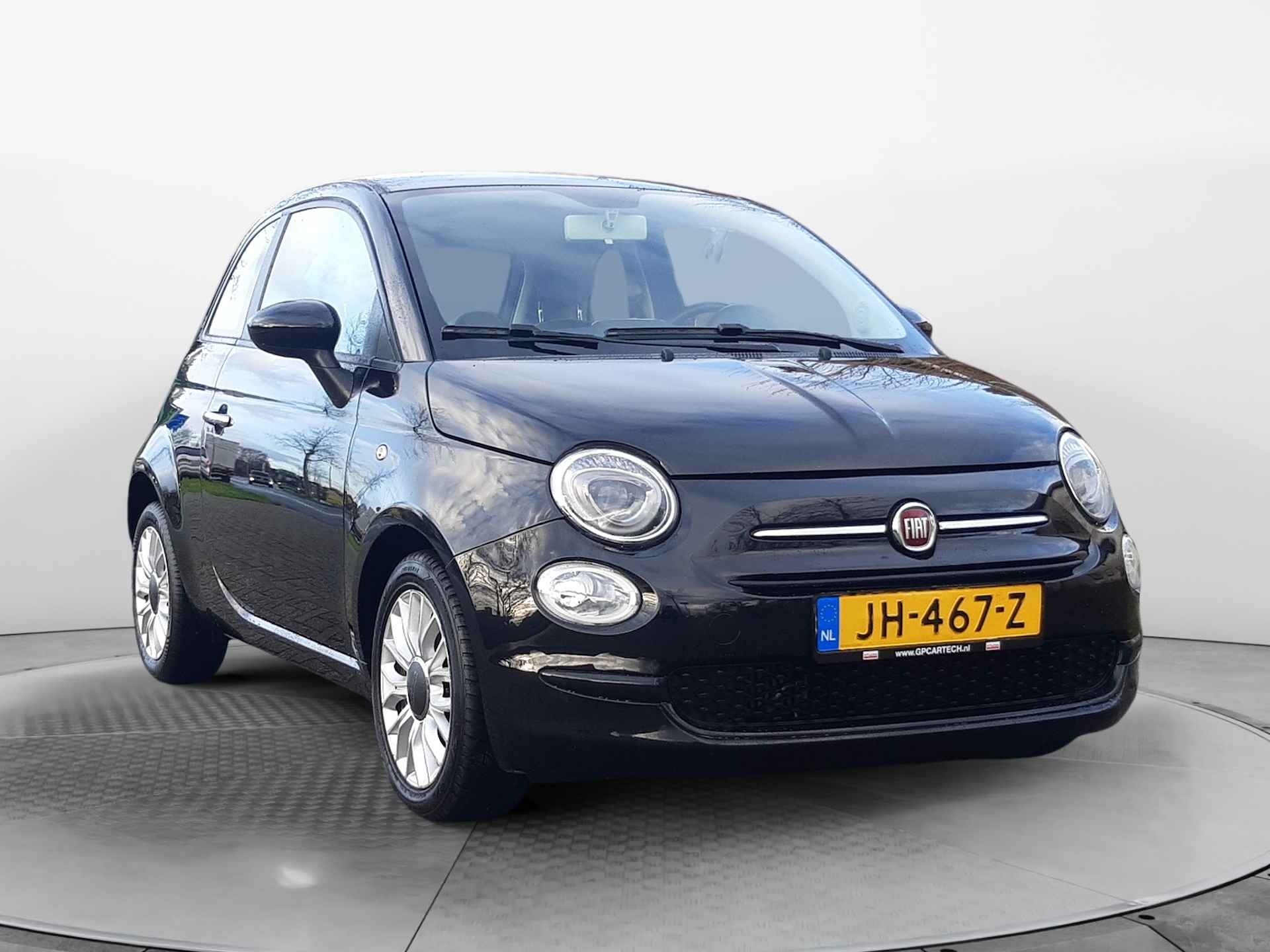 Fiat 500 0.9 TwinAir Turbo Popstar (81 PK) 2e-Eig. Keurig-Onderh. BOVAG-Garantie. NL-AUTO. Automaat, L.M.Velgen, Airco, Black-Edition, Privacy-Glas - 28/51