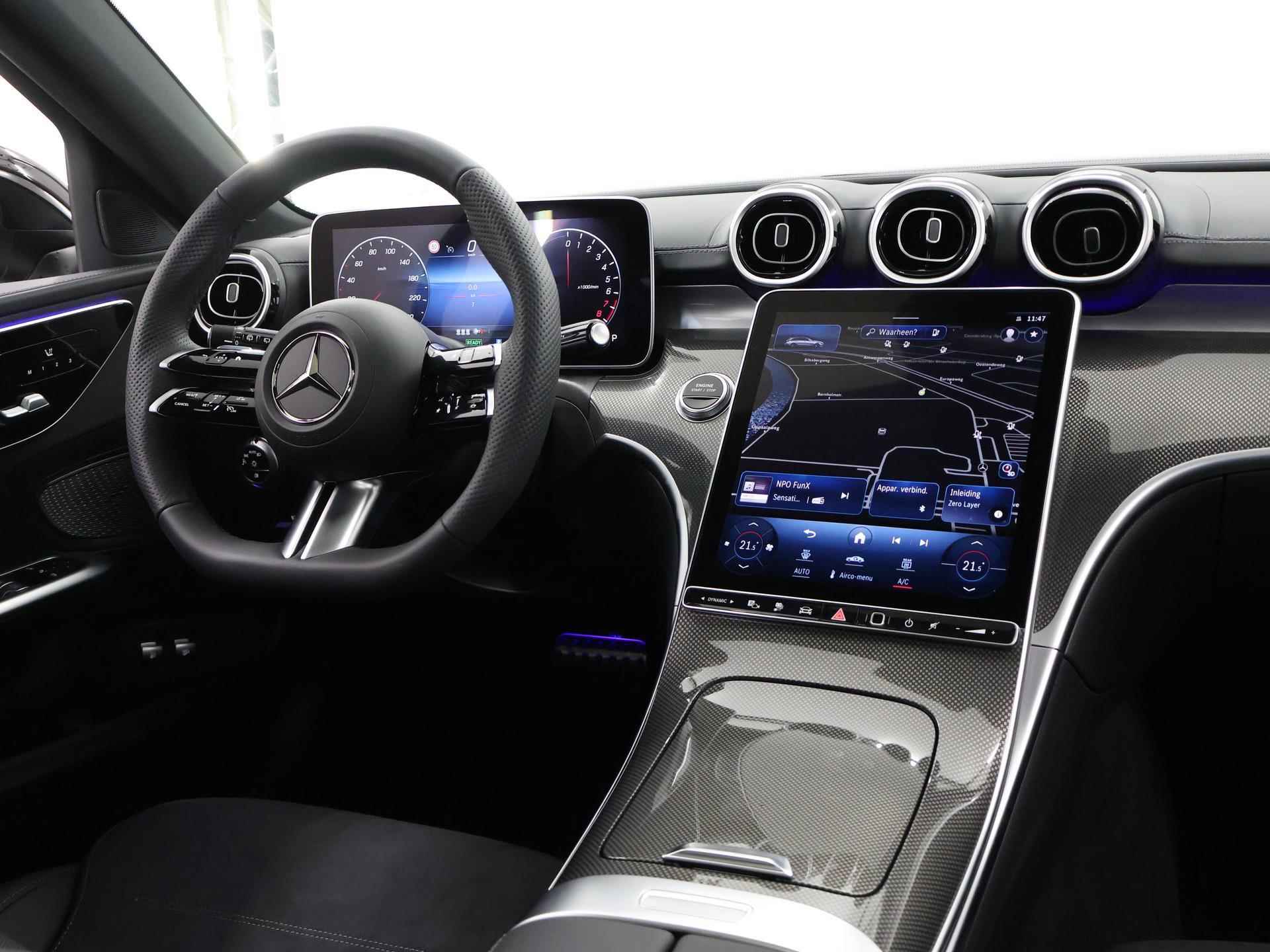 Mercedes-Benz C-Klasse 300e Estate AMG Line | Panorama-schuifdak | Sfeerverlichting | Memory pakket | Achteruitrijcamera | Apple Carplay - 7/42