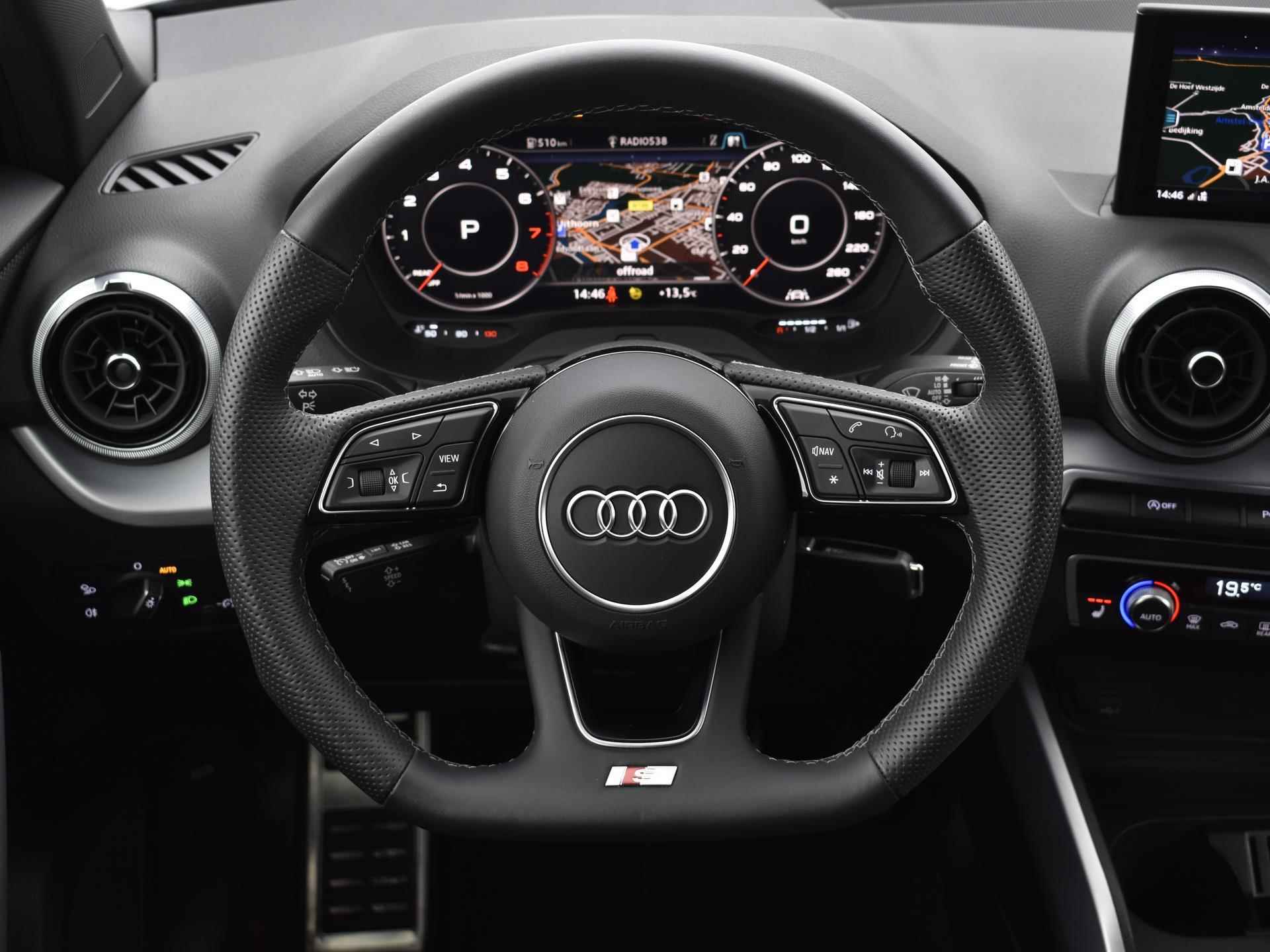 Audi Q2 35 Tfsi 150pk S-tronic S Edition | Cruise Control | P-Sensoren | Camera | Navi | DAB | Smartphone Interface | 17'' Inch | Garantie t/m 13-06-2027 of 100.000km - 19/31