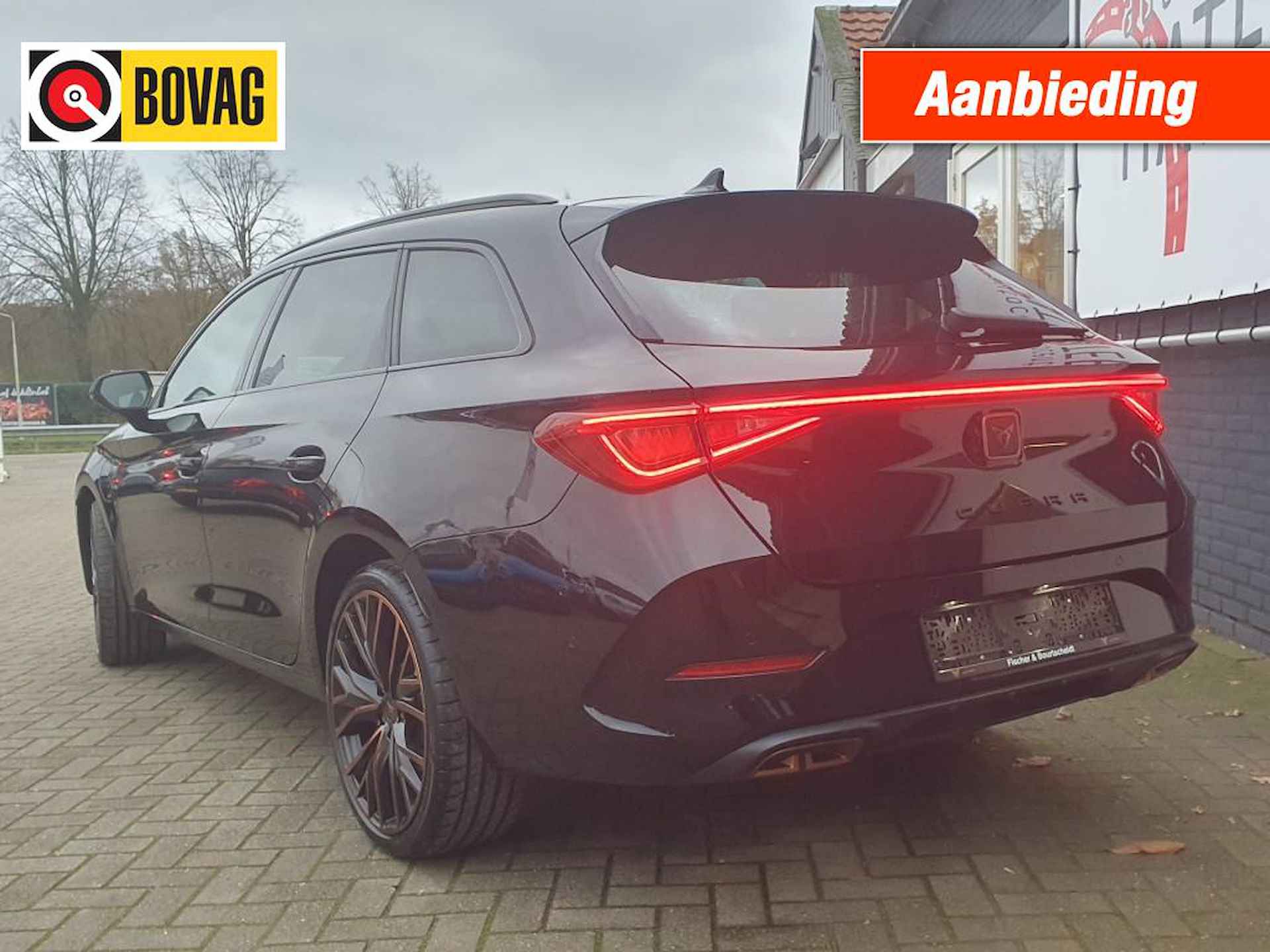 CUPRA Leon 1.4E-HYBRID 245pk VZ-Sport Navi Cam Sport Black L. Apple 19LM - 2/46