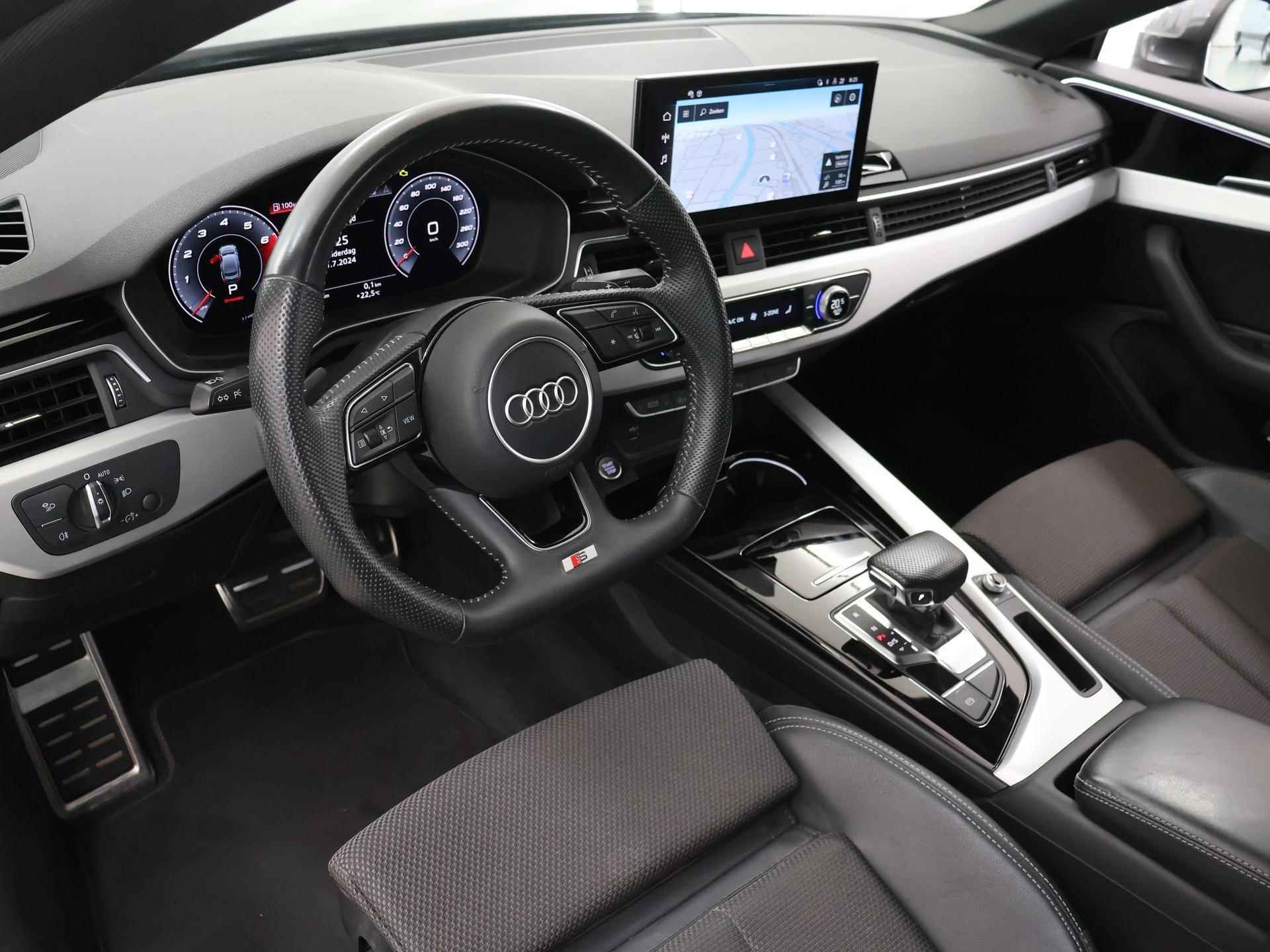 Audi A5 Sportback 40 TFSI S Line | 2x S-line | Navigatie |  Matrix Led | Sportstoelen| Keyless Go | Parkeercamera | Virtual Cockpit | Cruise Control | - 8/42