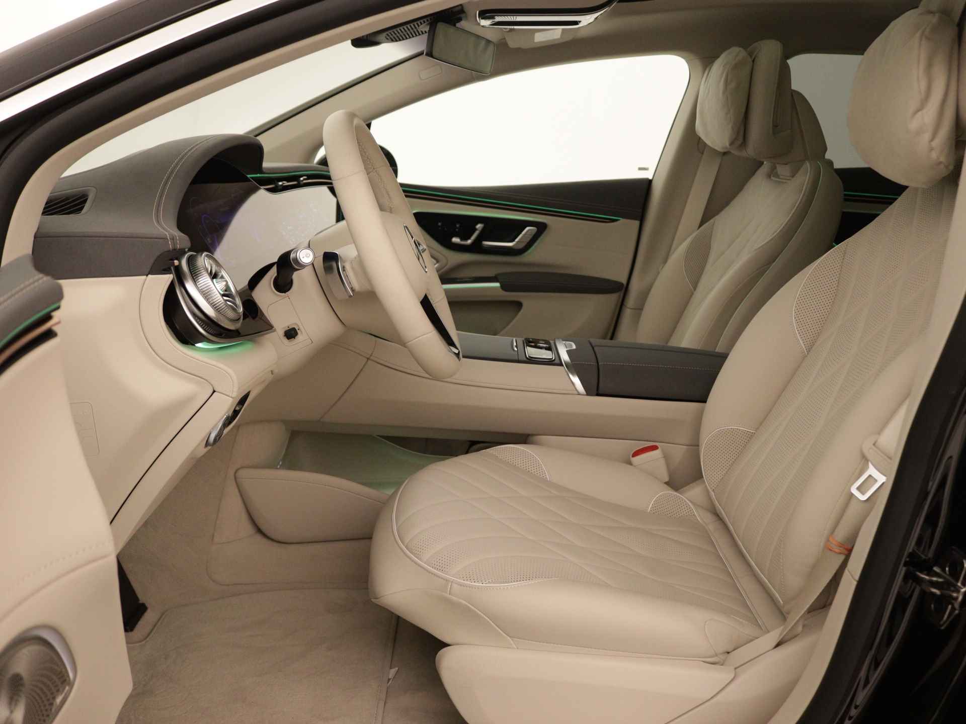 Mercedes-Benz EQS 450+ AMG Line 108kWh | Oled-voorpassagiersdisplay |  PRE-SAFE®-systeem | Stoelventilatie/-verwarming voorstoelen | Akoestiek comfortpakket | KEYLESS GO-comfortpakket | Rij-assistentiepakket Plus | - 16/37