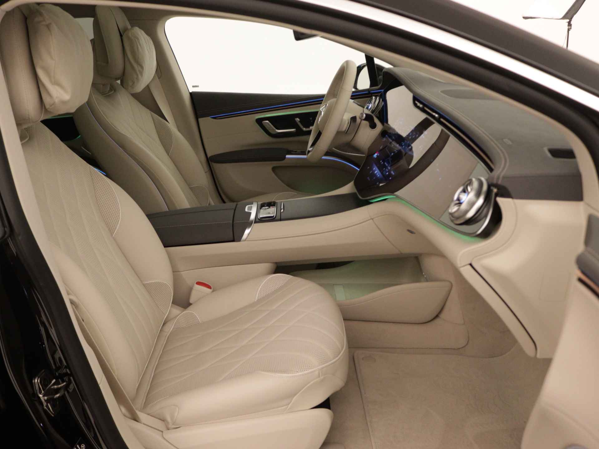 Mercedes-Benz EQS 450+ AMG Line 108kWh | Oled-voorpassagiersdisplay |  PRE-SAFE®-systeem | Stoelventilatie/-verwarming voorstoelen | Akoestiek comfortpakket | KEYLESS GO-comfortpakket | Rij-assistentiepakket Plus | - 32/37