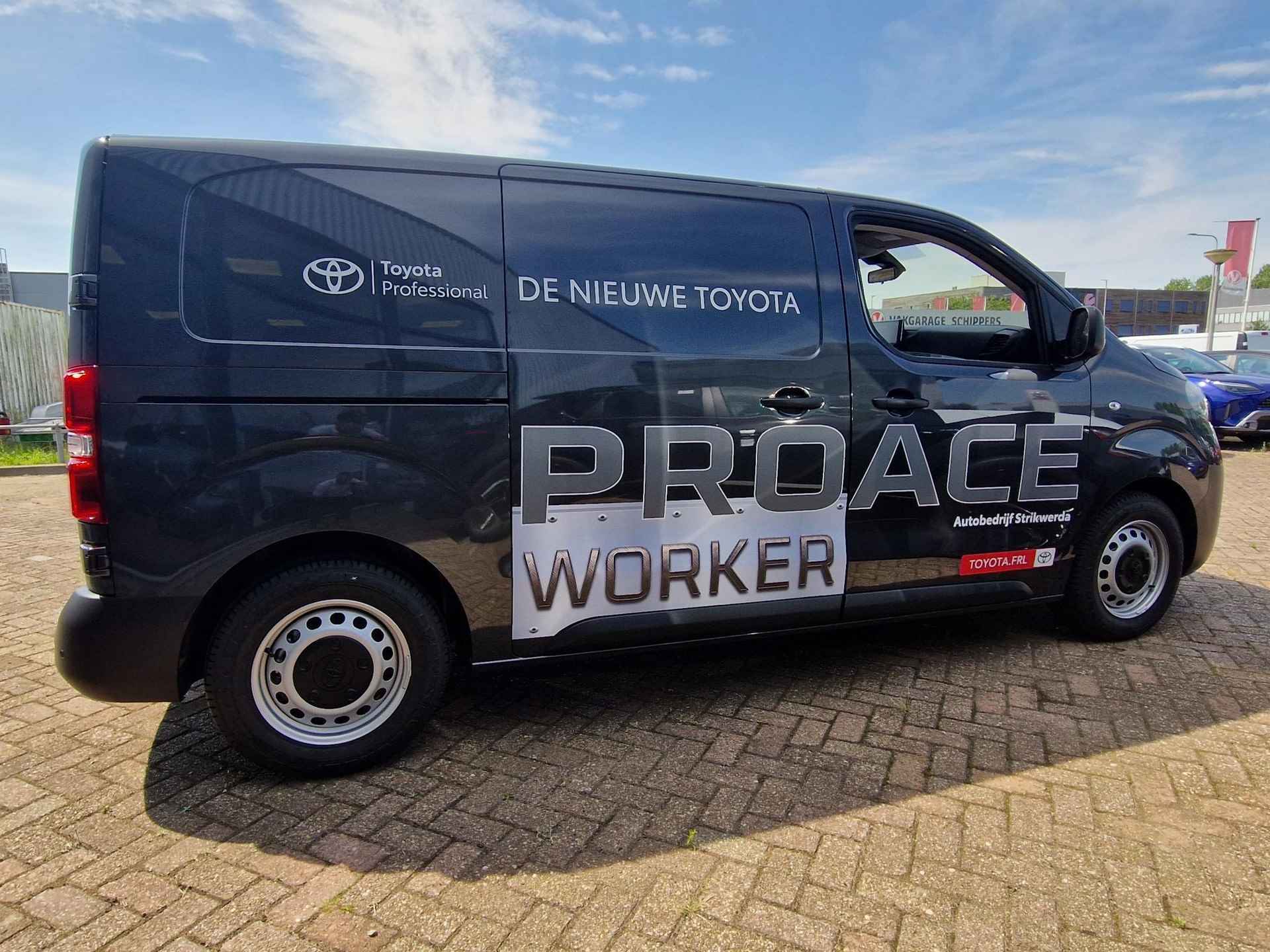 Toyota PROACE ELECTRIC 75kwh |AC|Cruise.C|TRekh.|ESC+HSC|TPCS|PDC|Carplay|Mtlc. 2024 BELASTINGVOORDEEL - 5/16