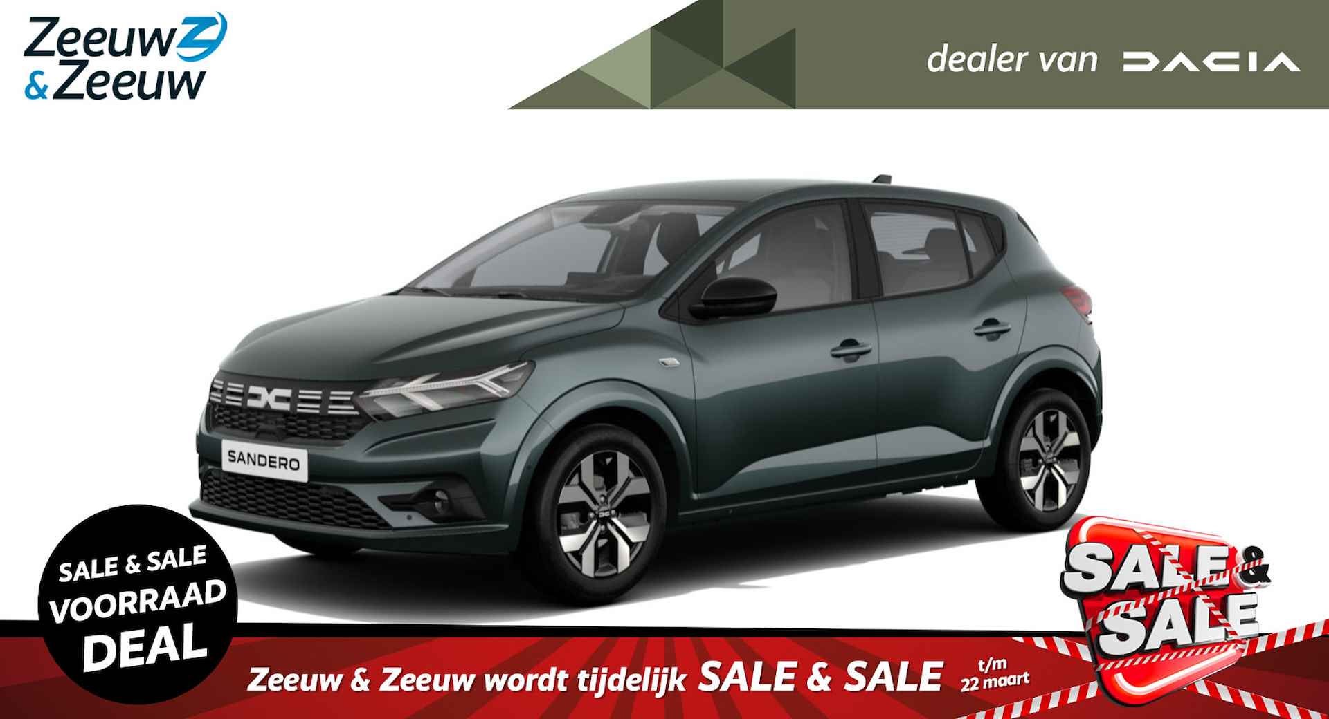 Dacia Sandero (ANWB Private Lease Actie v.a. € 324,-) TCe 90 Journey | Wij maken graag een Private Lease offerte op maat voor u!