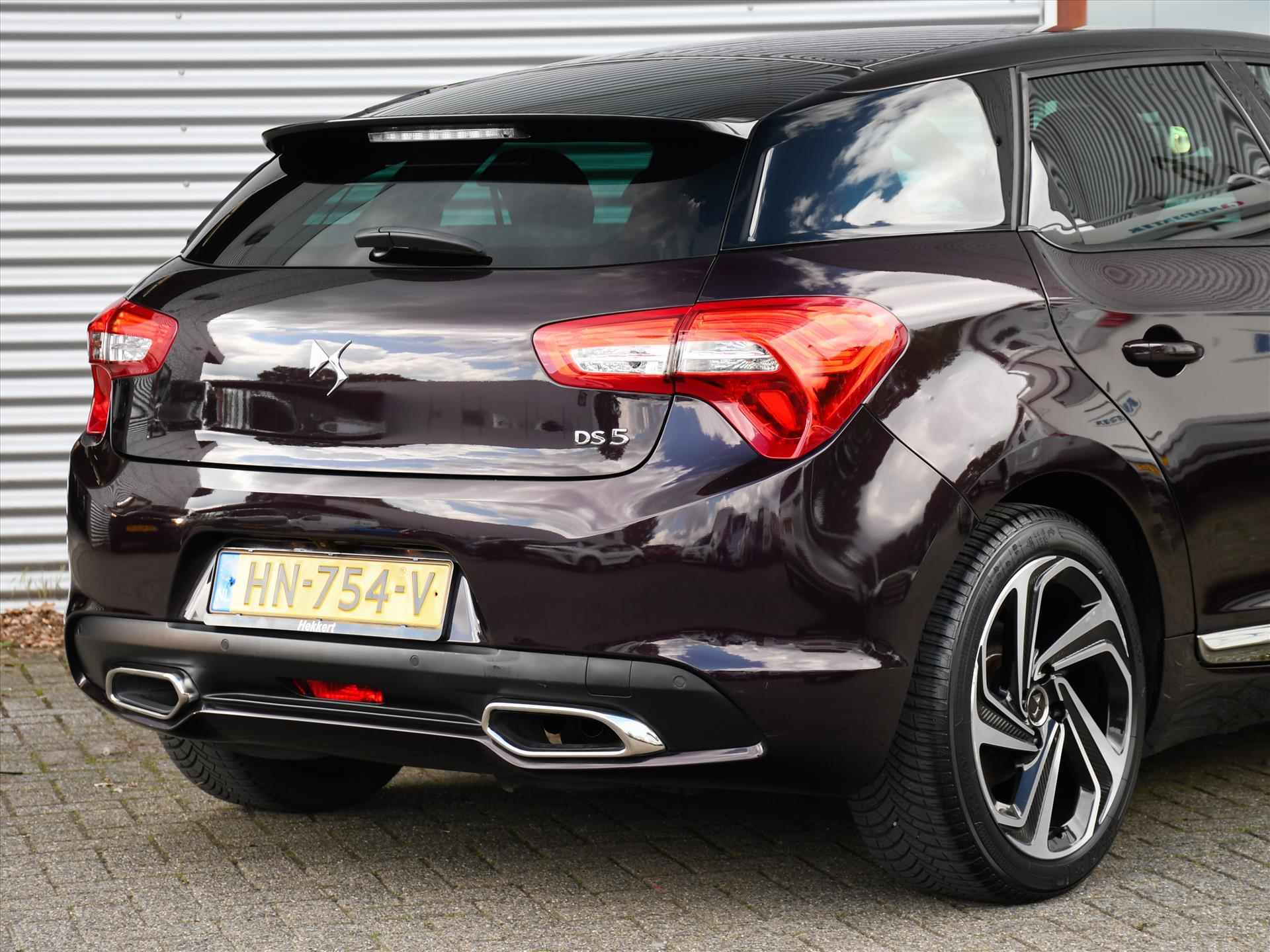 DS DS 5 Business 1.6  165pk Automaat PDC + CAM. | 18''LM | CRUISE.C | APPLE-CARPLAY | NAVI | TREKHAAK | HALF-LEDER - 5/33