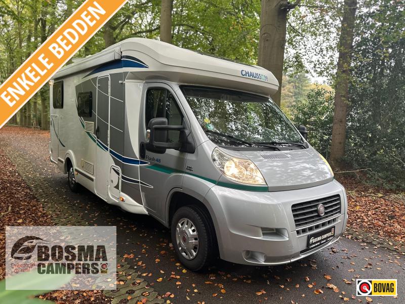 Chausson Flash 48 Enkele Bedden Airco 2013