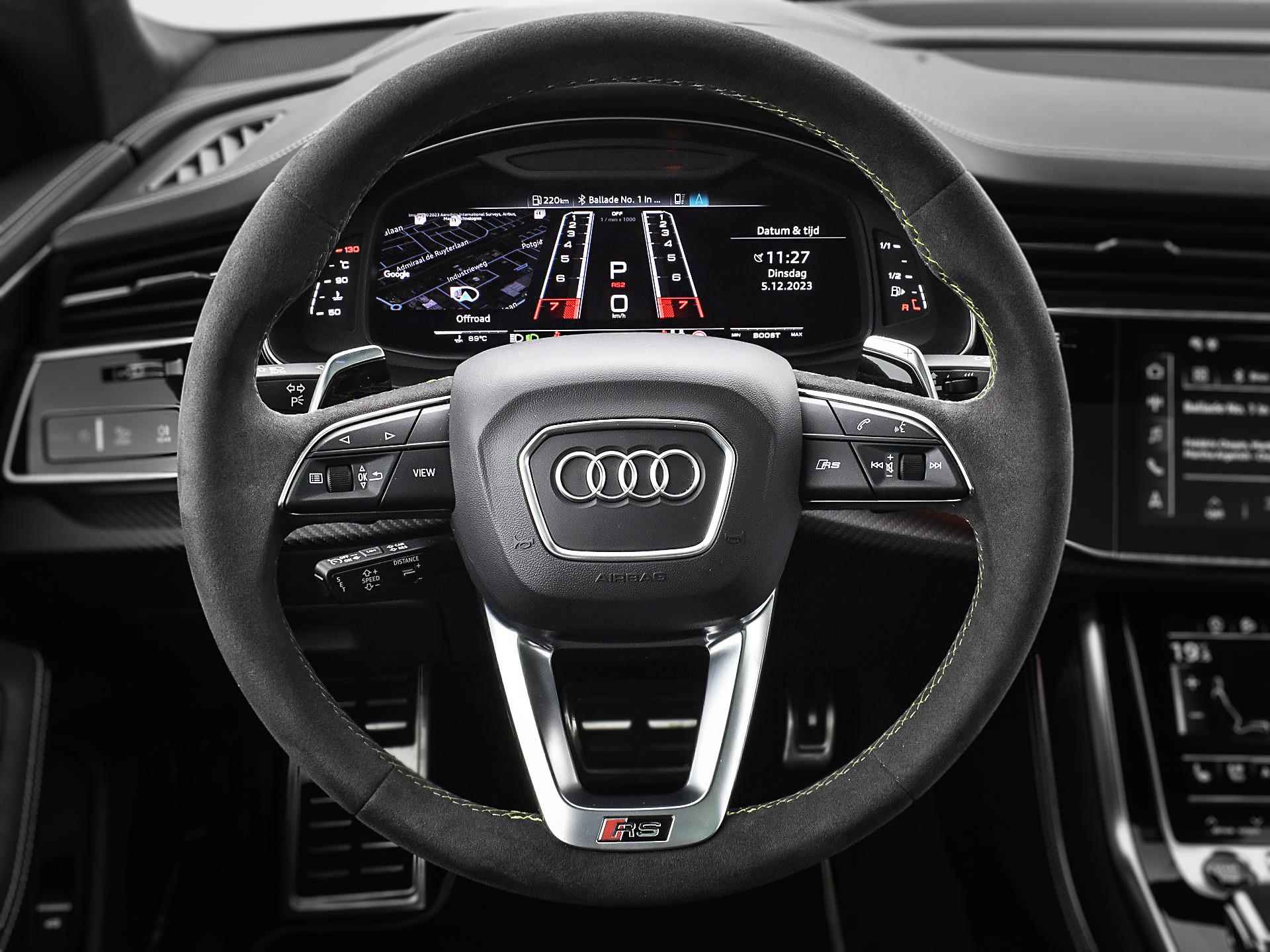 Audi RSQ8 4.0 Tfsi RSQ8-APR 700pk Tiptronic Quattro | B&O 3D | Luchtvering | Keramisch | 360 Camera | Sport Uitlaat | RS Dynamic Pakket | Panoramadak | Audi Exclusive Interieur | 23'' Inch | Garantie t/m 08-08-2024 of 100.000km - 29/60