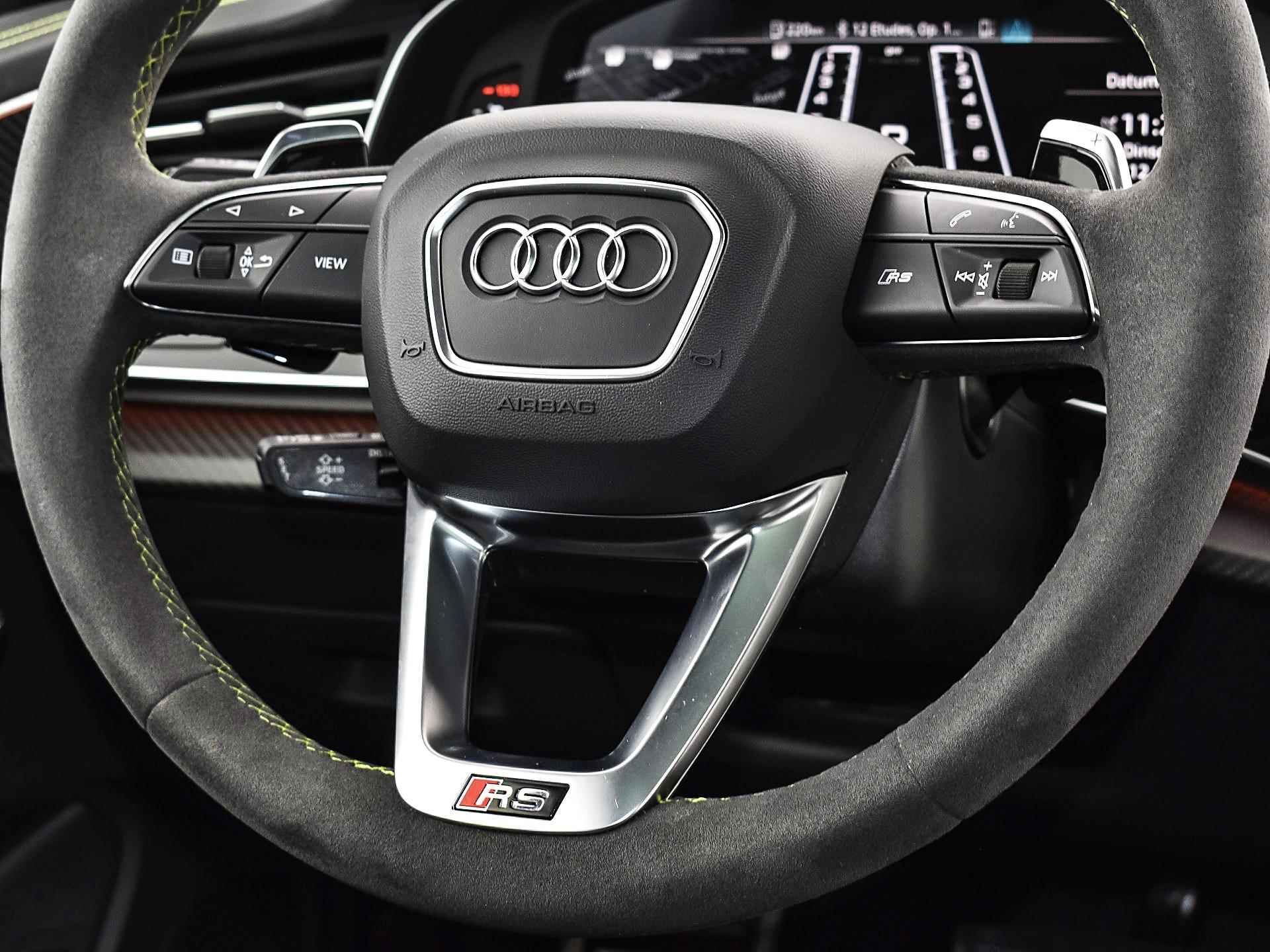 Audi RSQ8 4.0 Tfsi RSQ8-APR 700pk Tiptronic Quattro | B&O 3D | Luchtvering | Keramisch | 360 Camera | Sport Uitlaat | RS Dynamic Pakket | Panoramadak | Audi Exclusive Interieur | 23'' Inch | Garantie t/m 08-08-2024 of 100.000km - 33/60