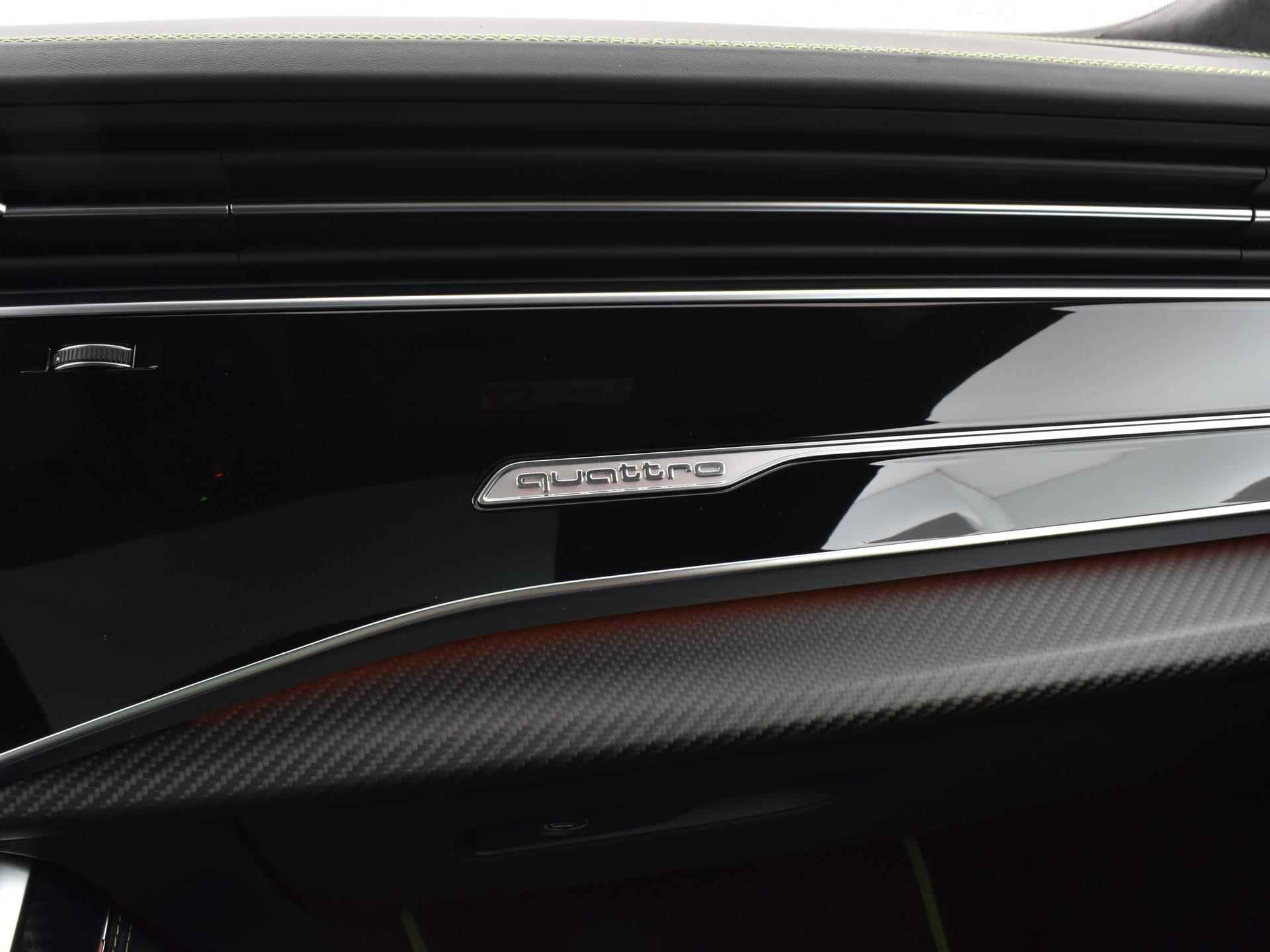 Audi RSQ8 4.0 Tfsi RSQ8-APR 700pk Tiptronic Quattro | B&O 3D | Luchtvering | Keramisch | 360 Camera | Sport Uitlaat | RS Dynamic Pakket | Panoramadak | Audi Exclusive Interieur | 23'' Inch | Garantie t/m 08-08-2024 of 100.000km - 49/60