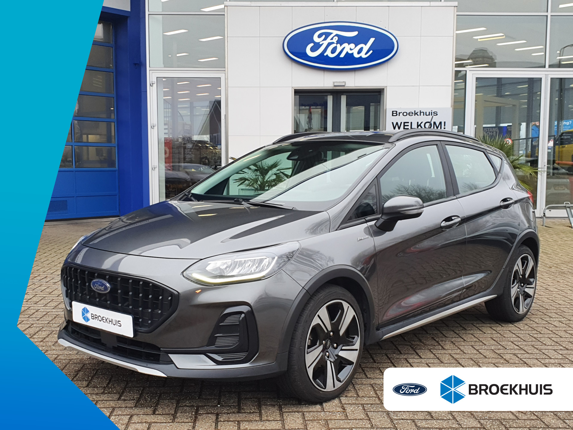 Ford Fiesta Active 1.0 EcoB Hybrid Automaat Winterpakket | 17 Inch | Cruisecontrol | Parksens.