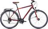 CUBE TOURING DARKRED/RED Heren Darkred/red XS 46cm XS 2022