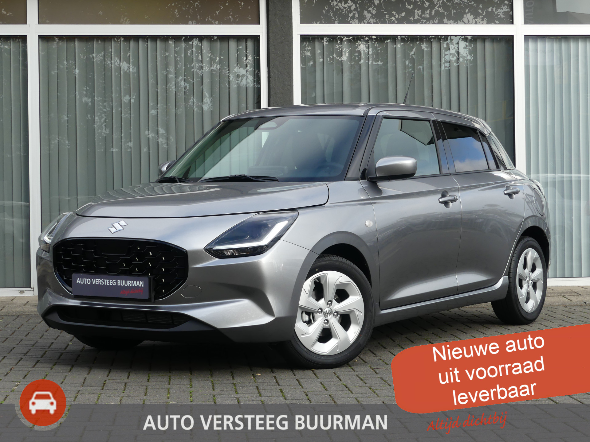 Suzuki Swift 1.2 Select Smart Hybrid | € 340,- private lease 16'' lm velgen, Navigatie, Apple/Android, Camera, Stoelverwarming