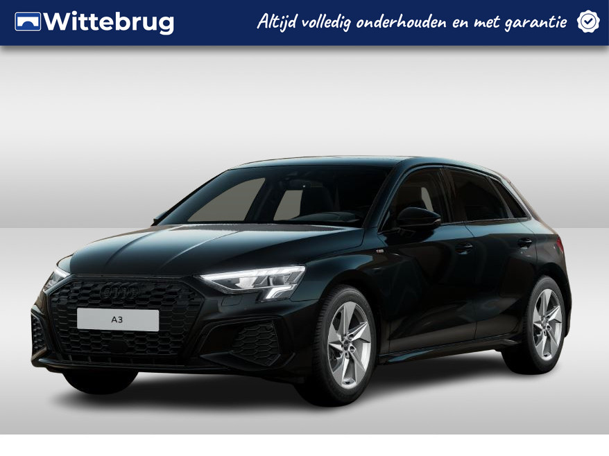Audi A3 Sportback 30 TFSI 110pk s-tronic S edition | Panoramadak | Optiek zwart plus | Stoelverwarming | Privacy glass