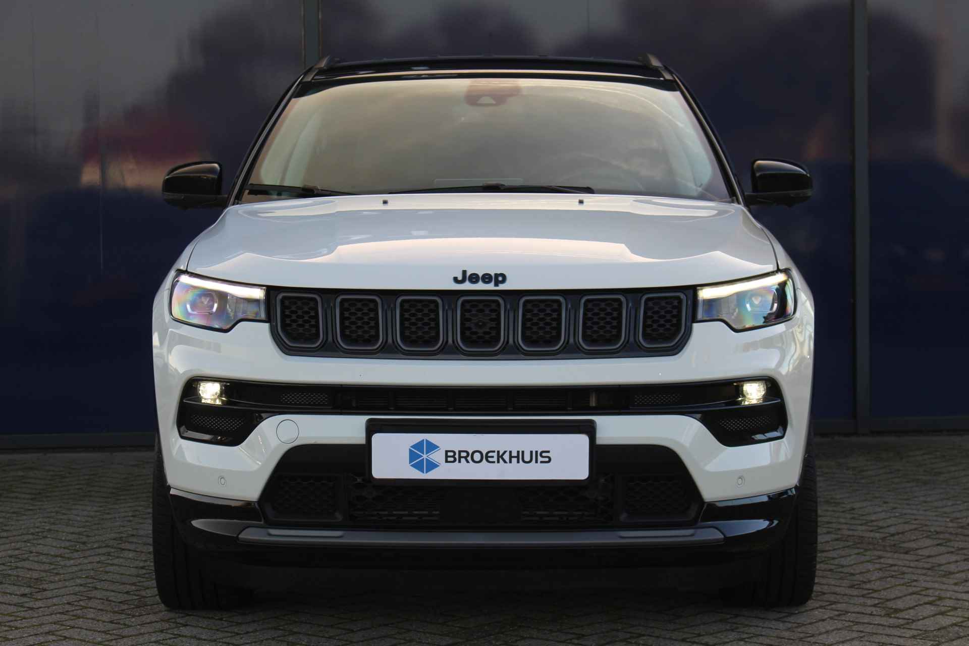 Jeep Compass 4xe 240 Plug-in Hybrid S-Edition | Adap. C. | 360 CAM | Leder | Navi | Elec. Klep | Keyless | Carplay | Dodehoek | Draadloos telefoonlader - 13/54