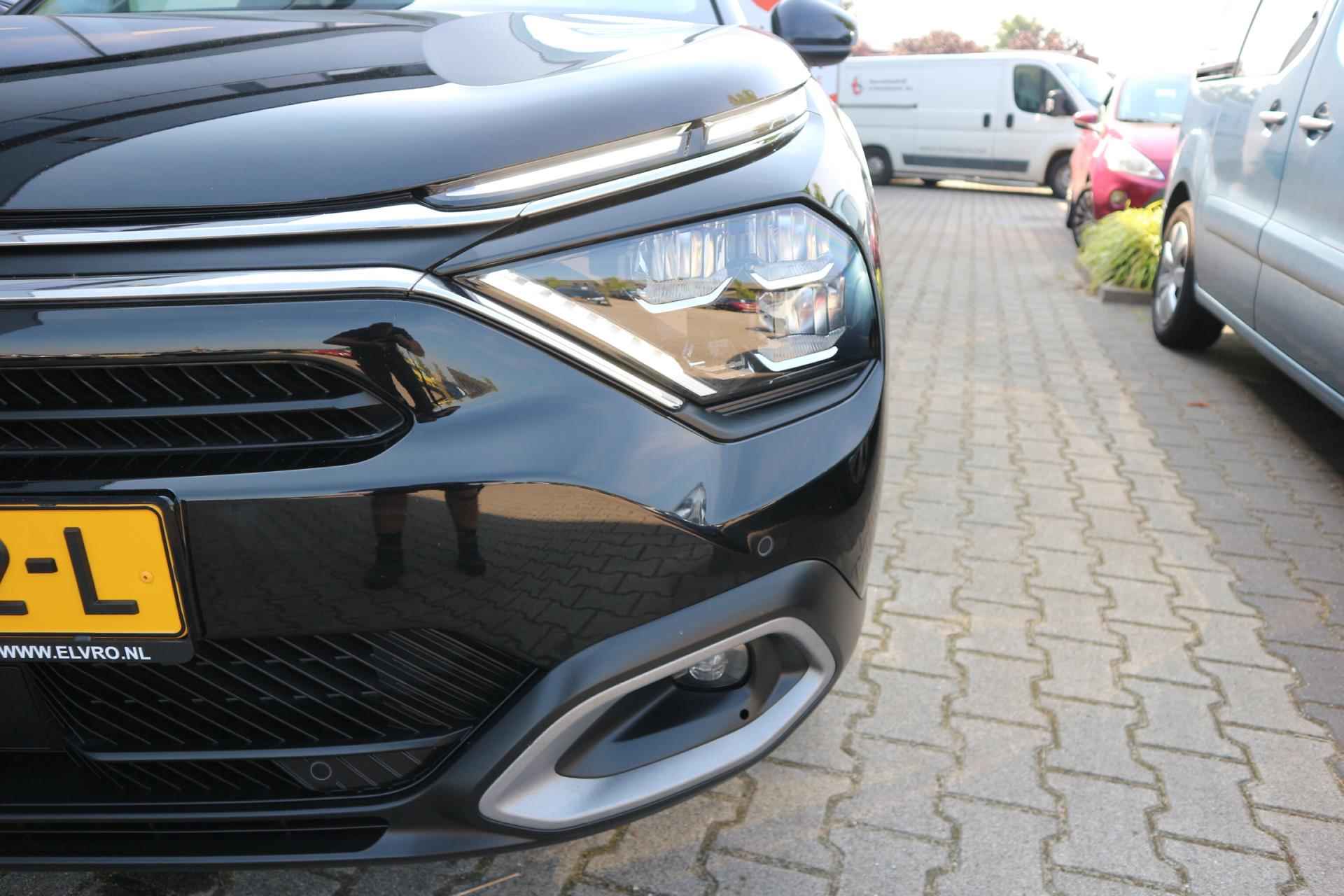 Citroen C4 1.2 Puretech Shine 130PK NAVI CAMERA LEDER PDC V+A ADAPT-CRUISE KEYLESS RIJKLAARPRIJS!! - 7/48