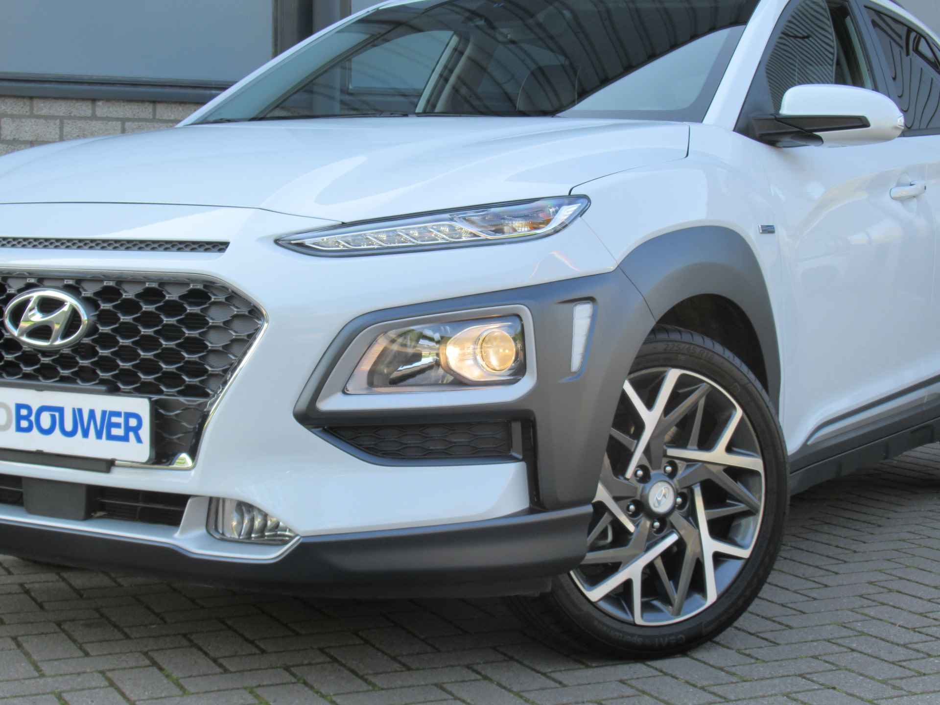 Hyundai KONA 1.6 GDI HEV Hybride 2e eigen |18"inch |camera| clima |half leder | keyless - 4/25