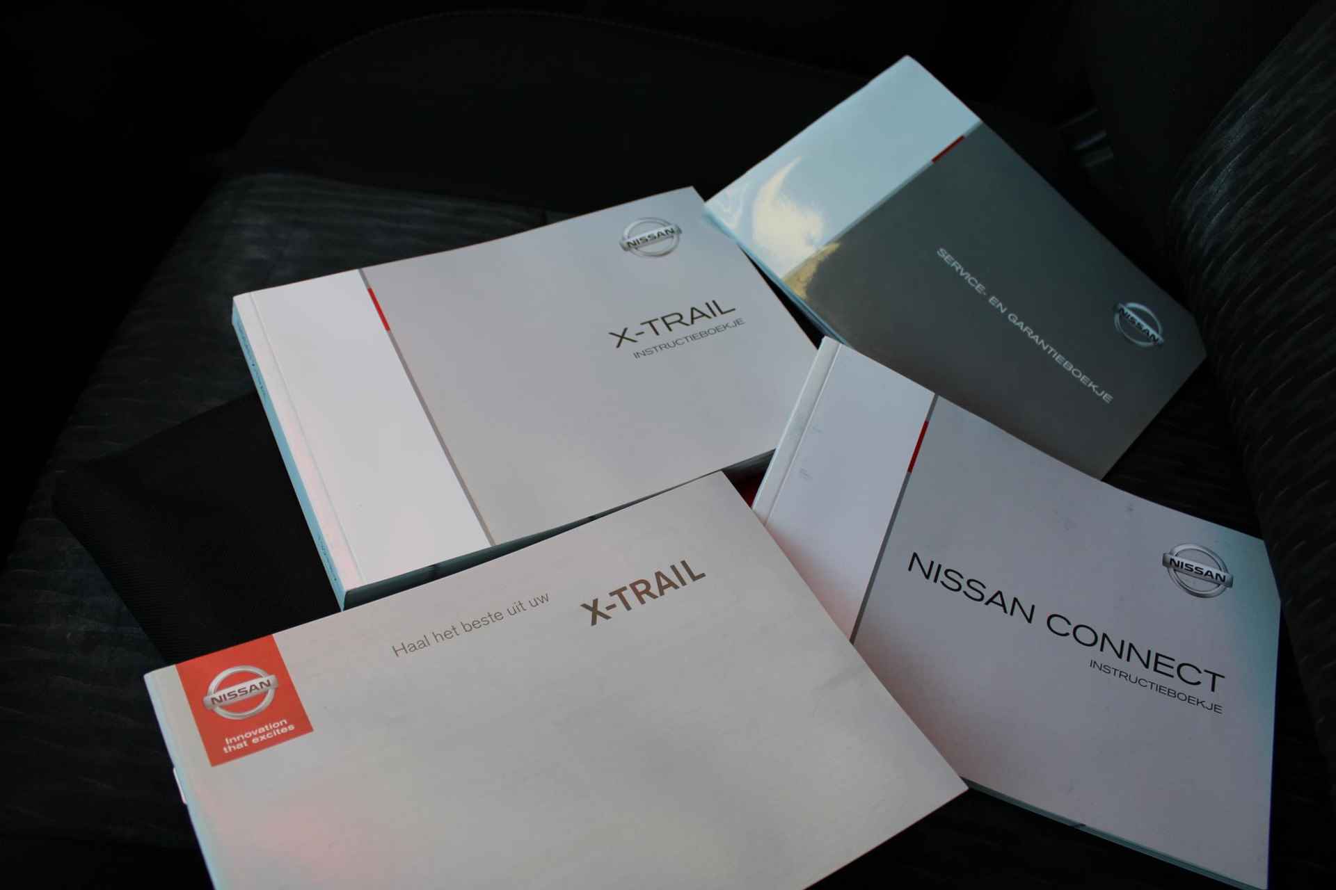 Nissan X-Trail 1.6 DIG-T Acenta 163PK | 1ste eigenaar | 360-Camera | Parkeersensoren | Navigatie | Cruise control | Bluetooth | Automatische regen/lichtsensor | Elektrische ramen en zijspiegels | 1800kg Trekgewicht | Lichtmetalen velgen | - 34/35
