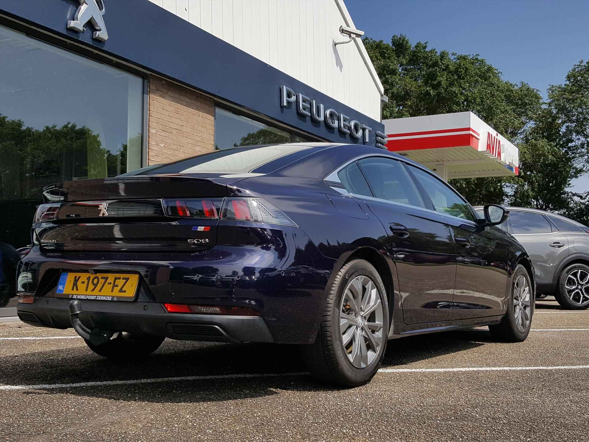 Peugeot 508 ACTIVE 1.5 BlueHDi 130pk Blue L.| Navigatie | Trekhaak afn.kogel | Climate control&adaptief cruise control | Parkeersensoren v+a+camera |ZEER ZUINIG| - 4/47