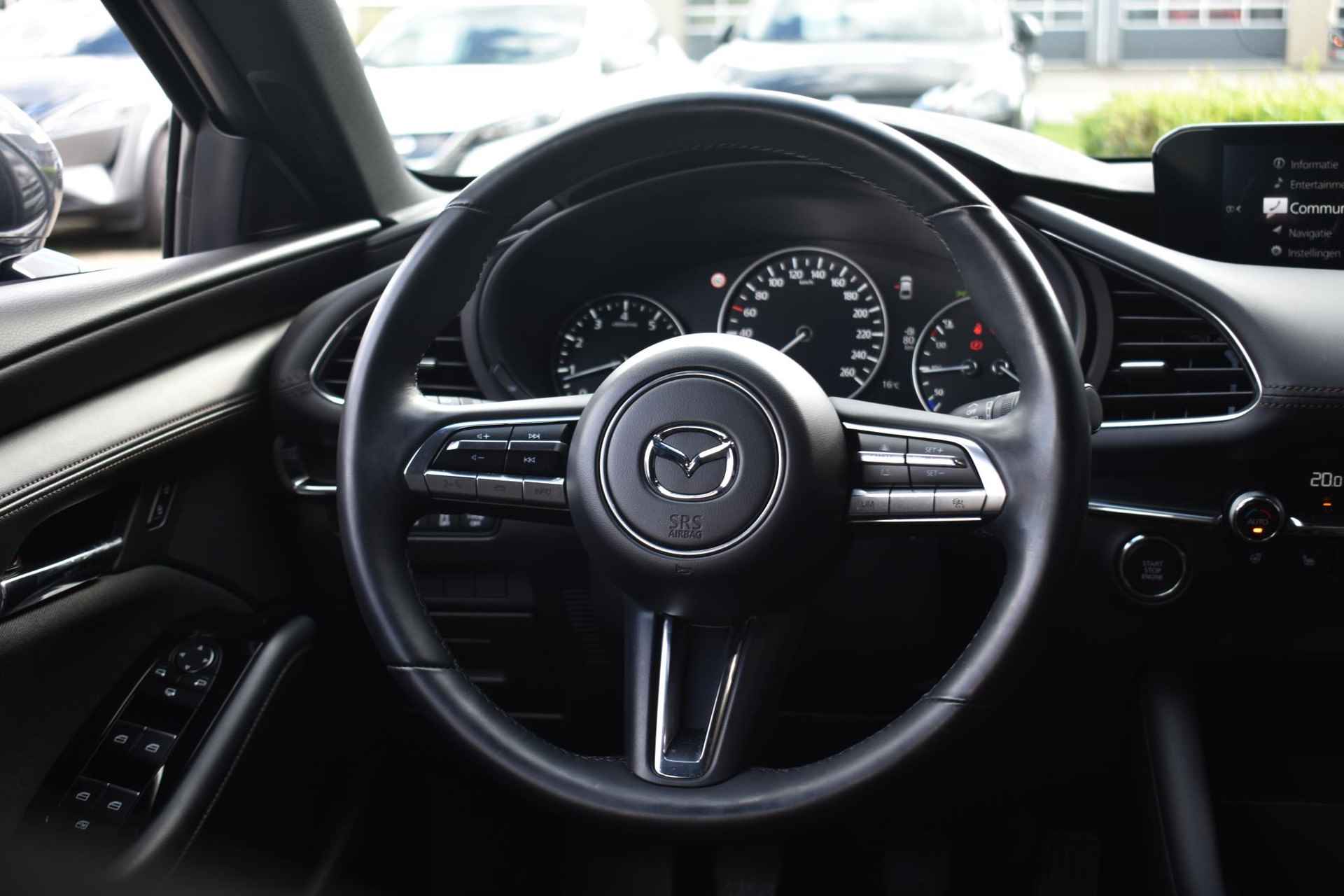 Mazda 3 2.0 e-SkyActiv-G M Hybrid Sportive 150pk | Navigatie | Keyless Entry | Head-up Display | 1e Eigenaar - 22/40