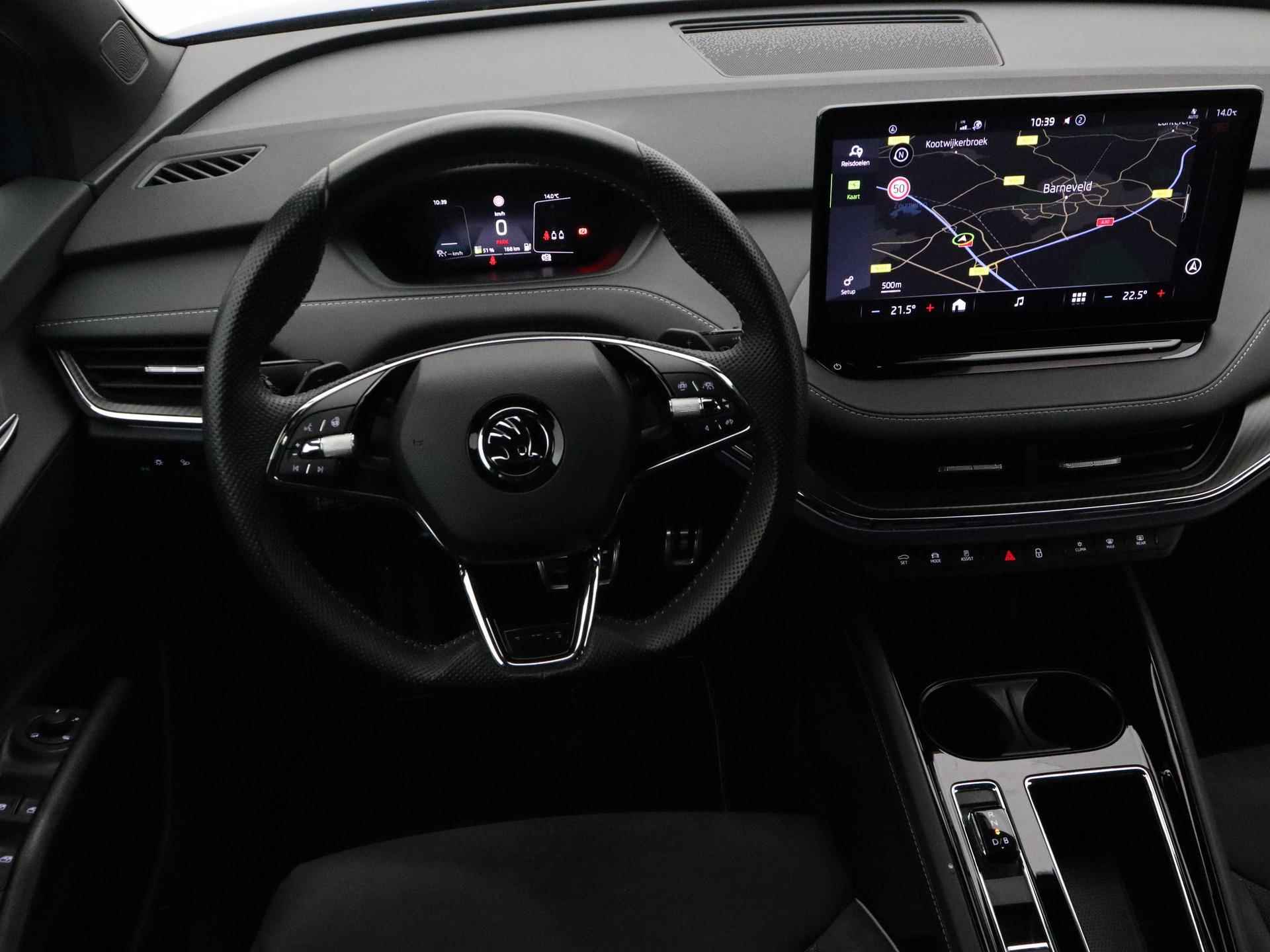 Skoda Enyaq iV 60 Sportline | Navigatie | Camera | Carplay | Trekhaak | Cruise Control | 21" | - 11/23