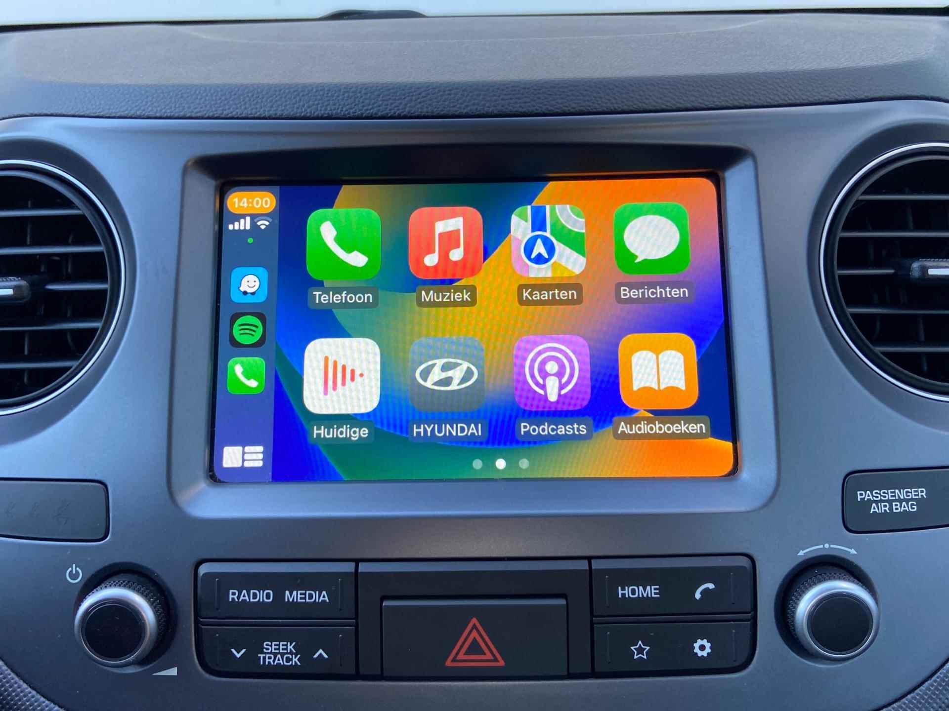 Hyundai I10 5-deurs 1.0i Comfort automaat - Apple Carplay - parkeersensoren - 9/31