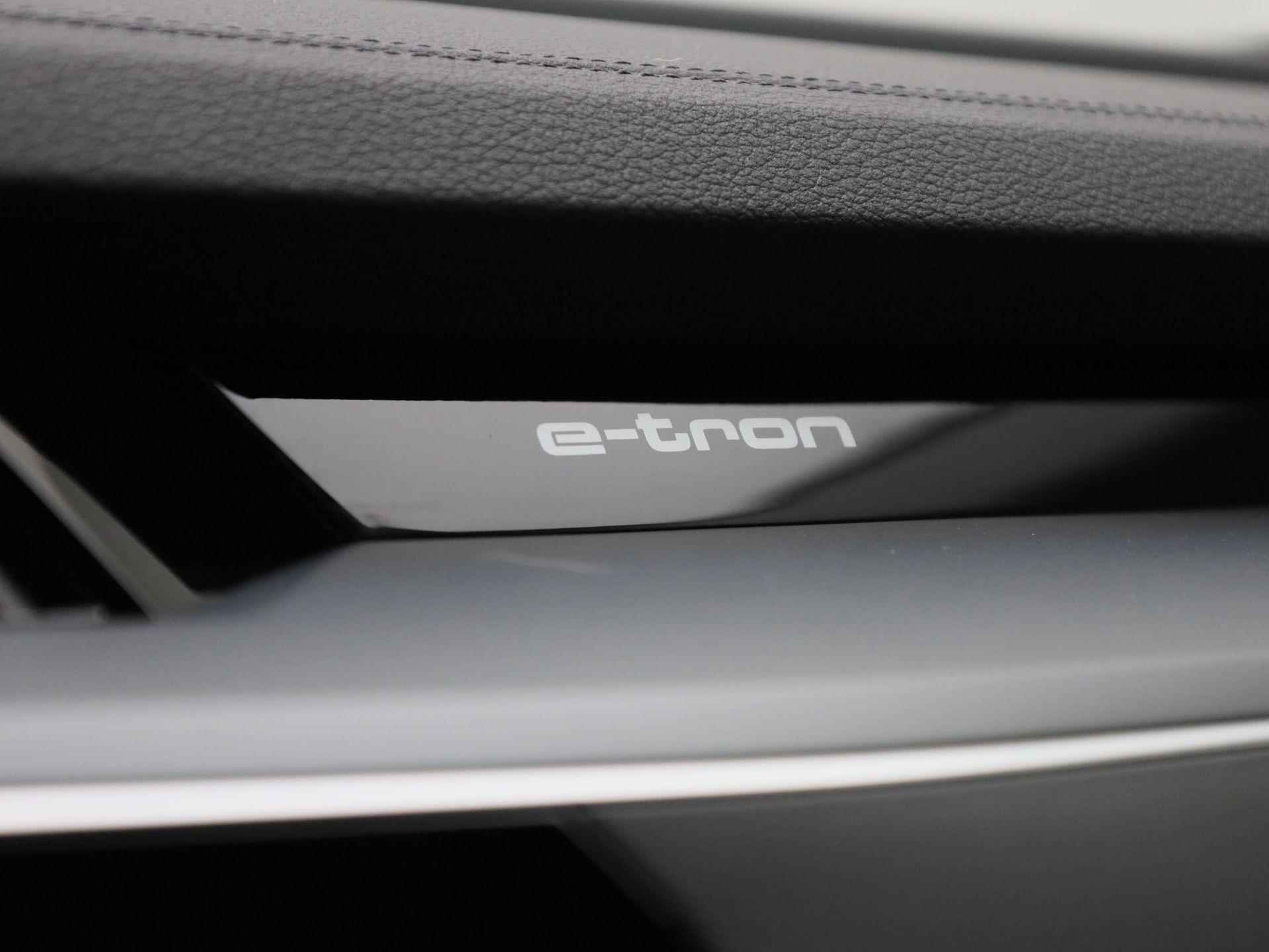 Audi e-tron e-tron 50 quattro Launch edition plus 71 kWh | NAVIGATIE | SCHUIF-KANTELDAK | LEER | STOELVERWARMING | TREKHAAK - 28/46