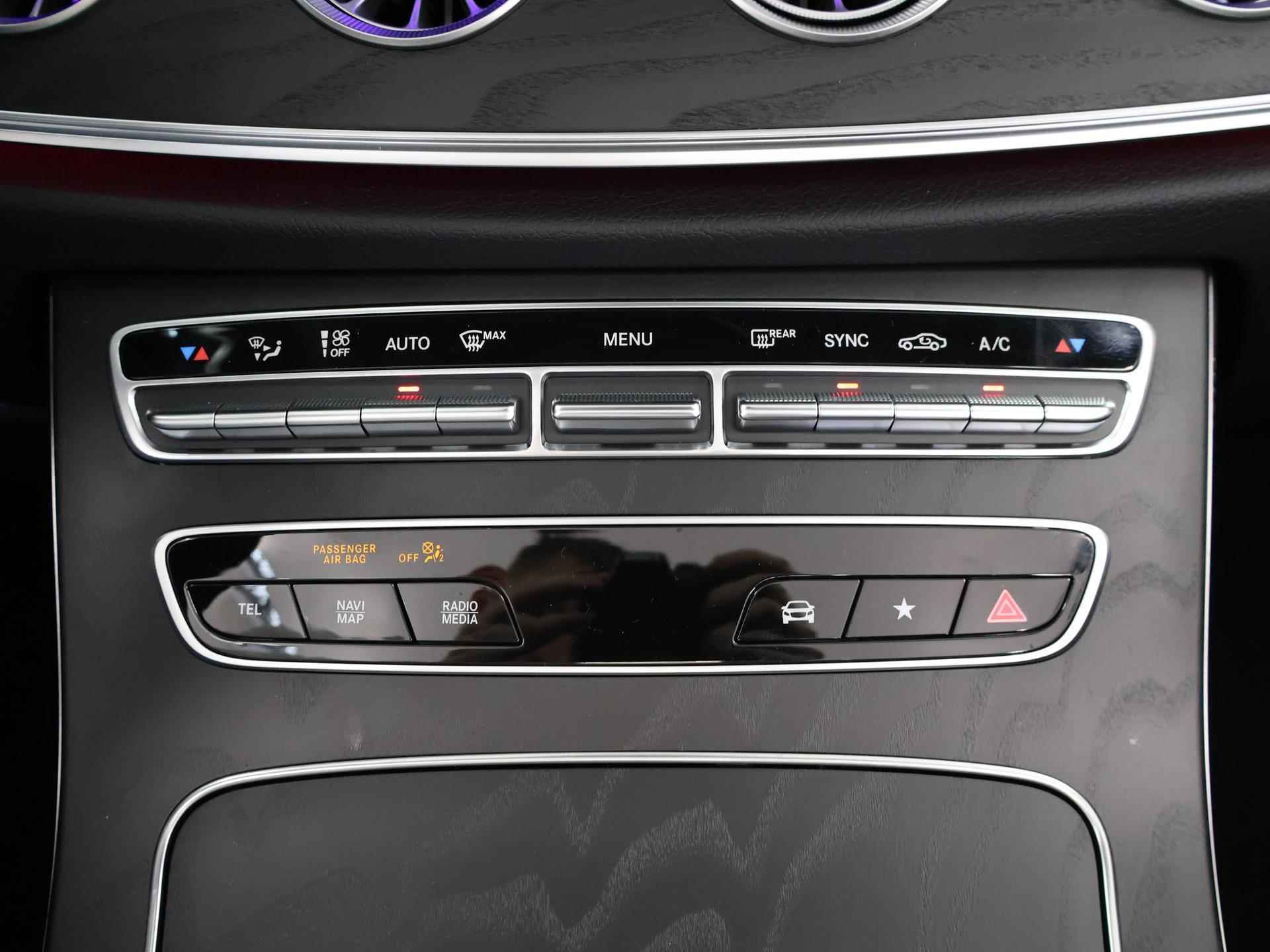 Mercedes-Benz E-klasse 200 Cabriolet AMG Line | BURMESTER | head-up display | Memory stoelen | DISTRONIC | Deur-sluit bekrachtiging - 18/49