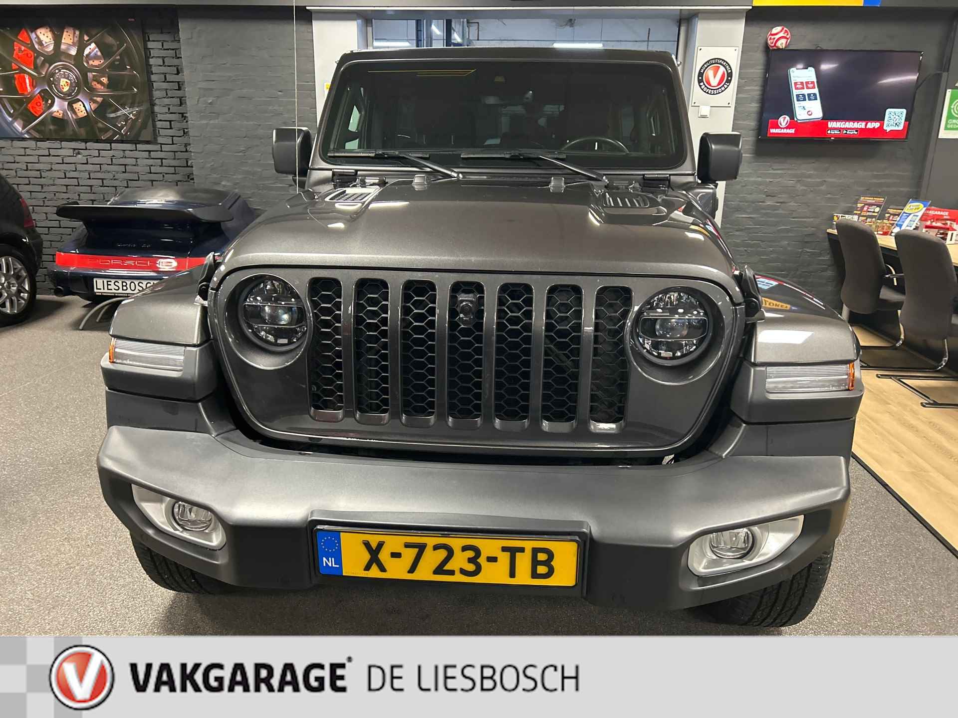 Jeep Wrangler Unlimited 4xe 380 Sahara,cabrio dak,leer,navi,camera,PHEV,alpine audio - 3/22