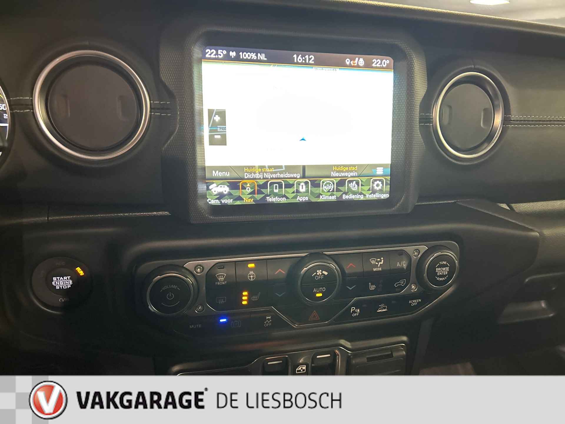 Jeep Wrangler Unlimited 4xe 380 Sahara,cabrio dak,leer,navi,camera,PHEV,alpine audio - 13/22