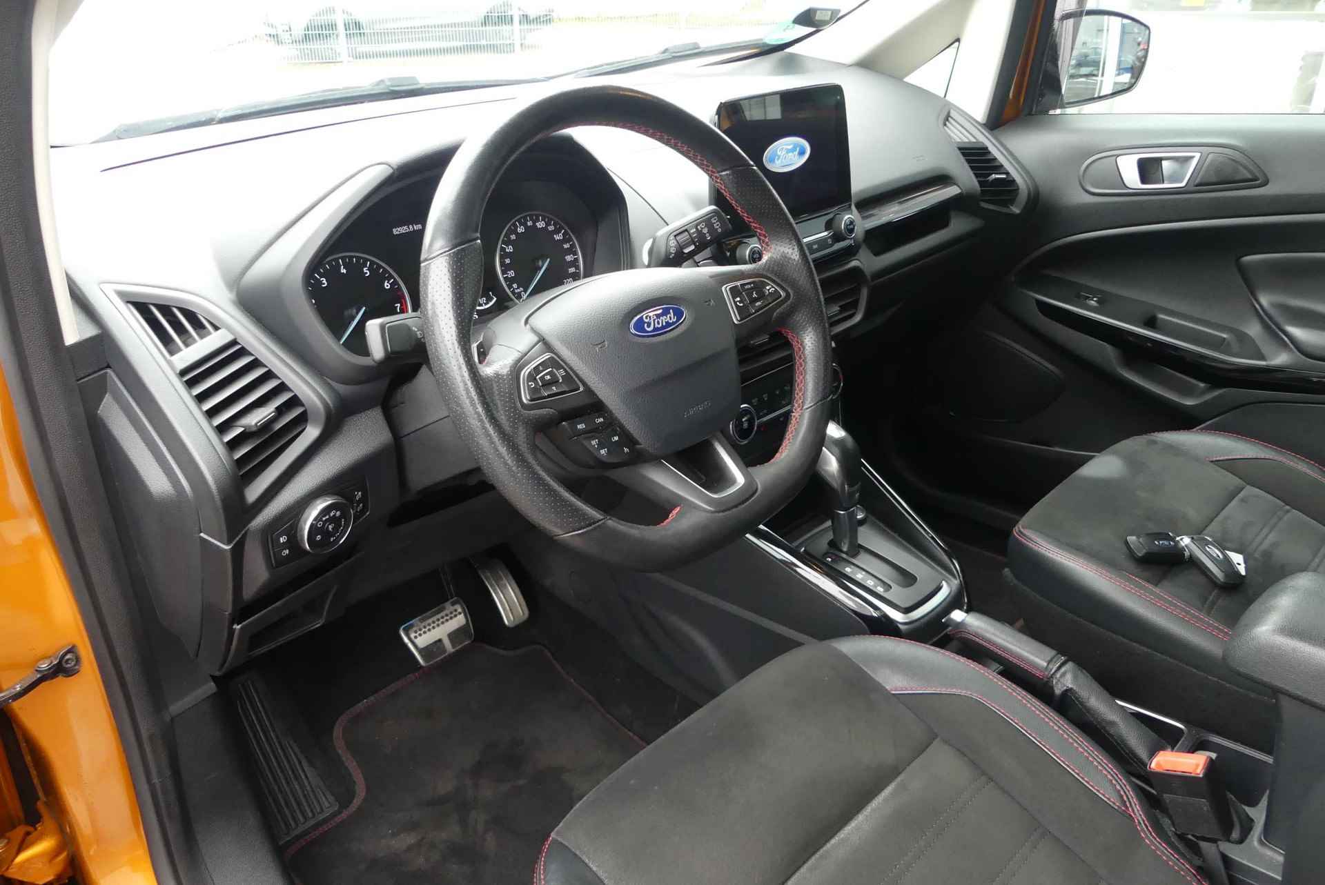 Ford EcoSport 1.0 EcoBoost ST-Line Black AUTOMAAT.NAVI.TREKHAAK.SCHUIFDAK.WINTERPAKKET. - 12/18