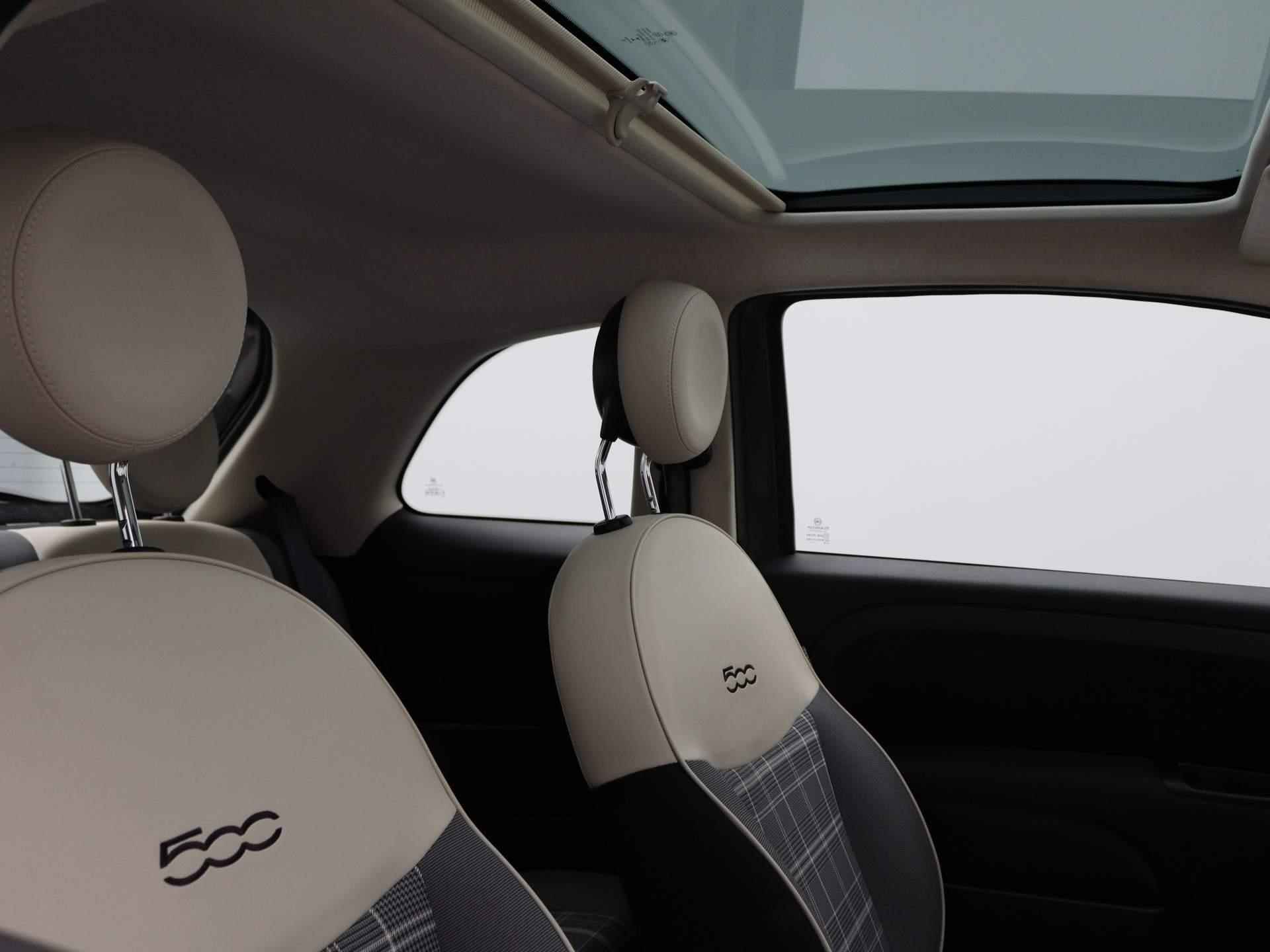 Fiat 500 1.2 Lounge | Navigatie | Airco | Panorama dak | Cruise control | Parkeer sensoren | Lichtmetalen velgen - 28/32